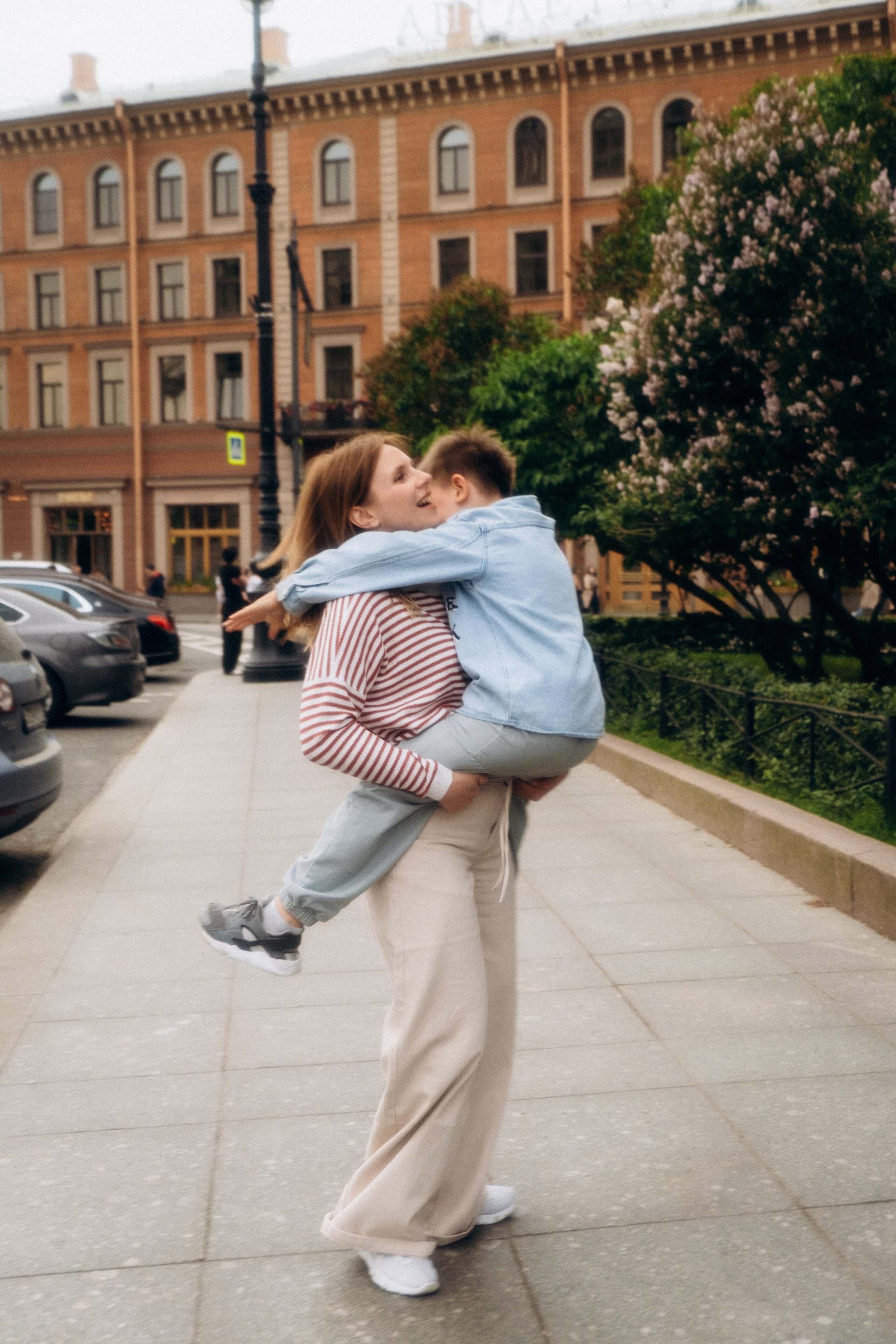 Семейная прогулочная фотосессия в Спб. Фотограф в Санкт-Петербурге Кристина Брянская