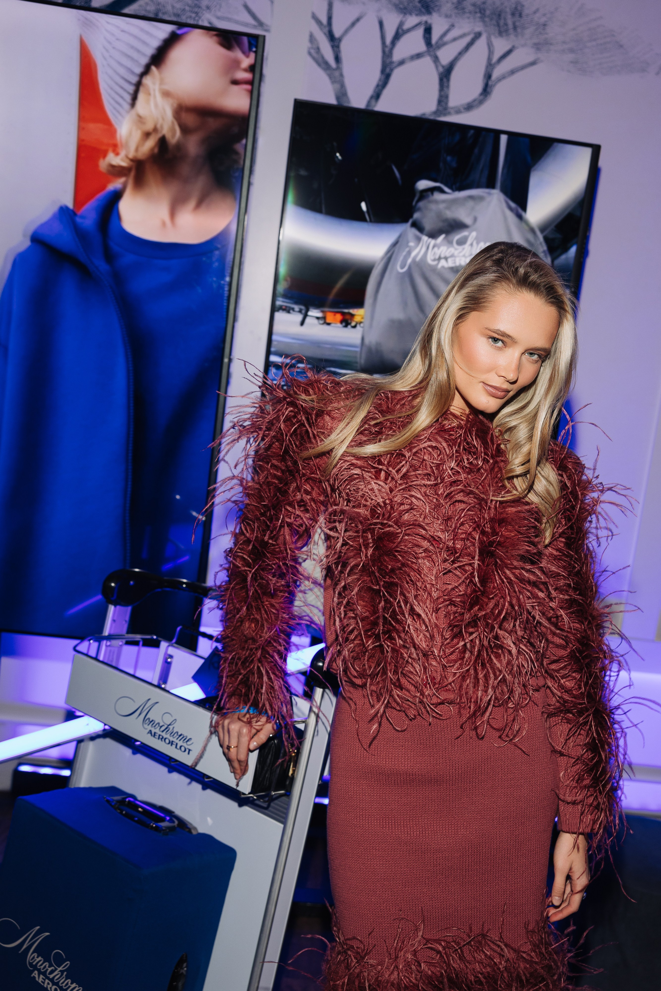 Monochrome x Aeroflot. Фотограф Олег Коровяков