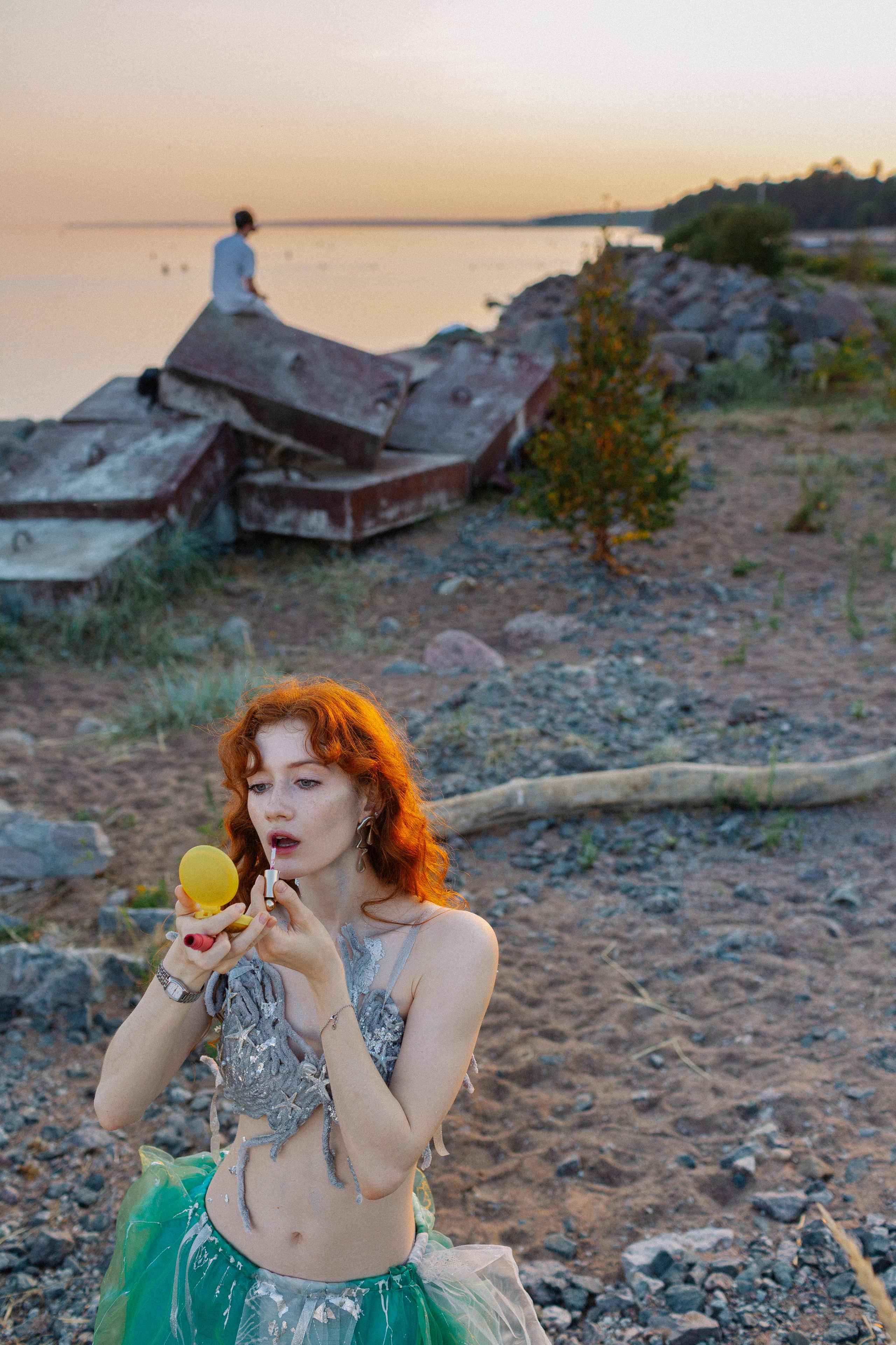 Backstage Mermaid. Фотограф Вика Йодль