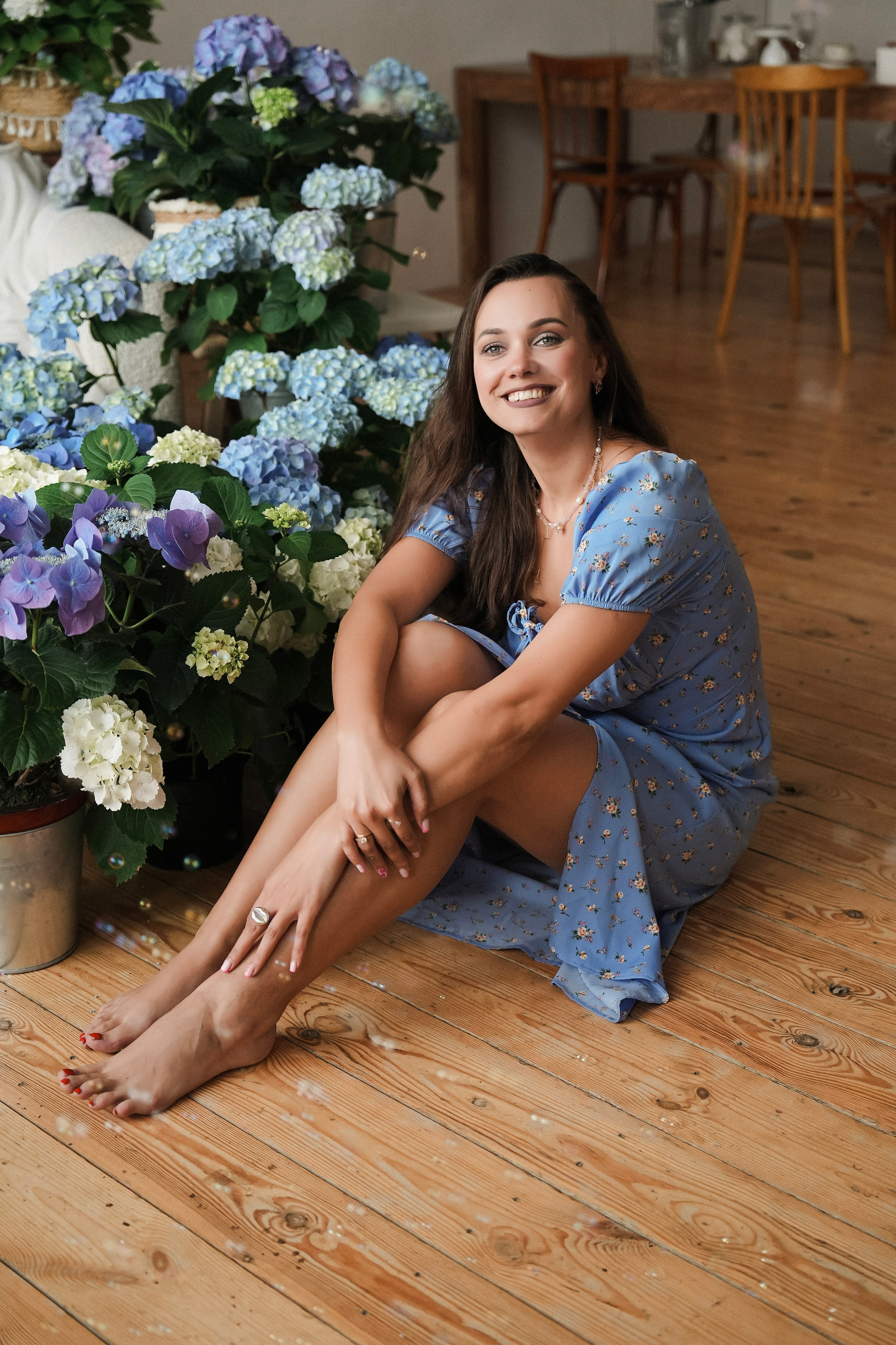 Фотодень в гортензиях. Фотограф с психологическим образованием