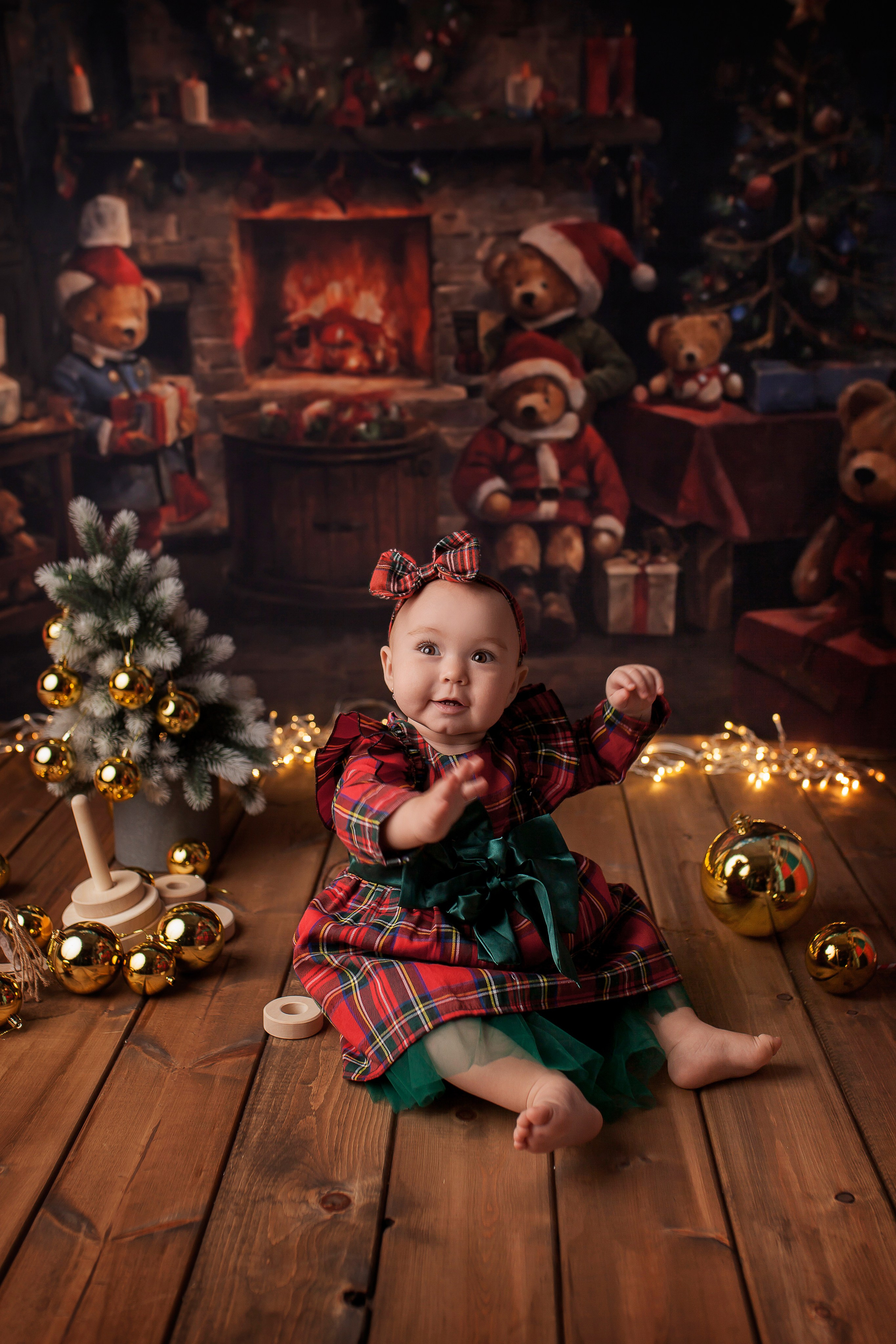 Есения, 1 годик. Фотограф новорожденных в Новокузнецке Анна Горошникова