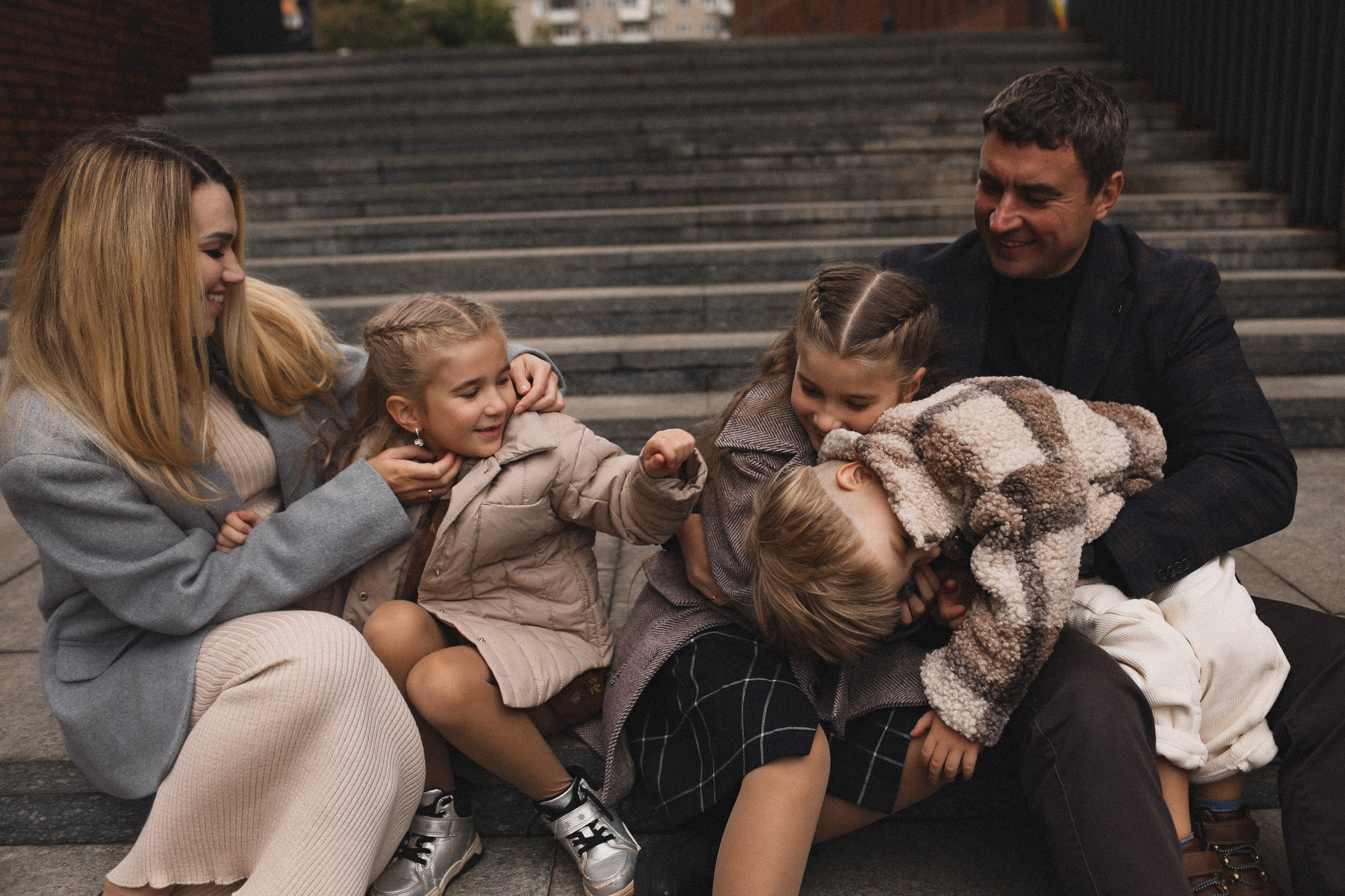 Наш маленький Нью-Йорк. Семейный фотограф в Москве Алевтина Носова