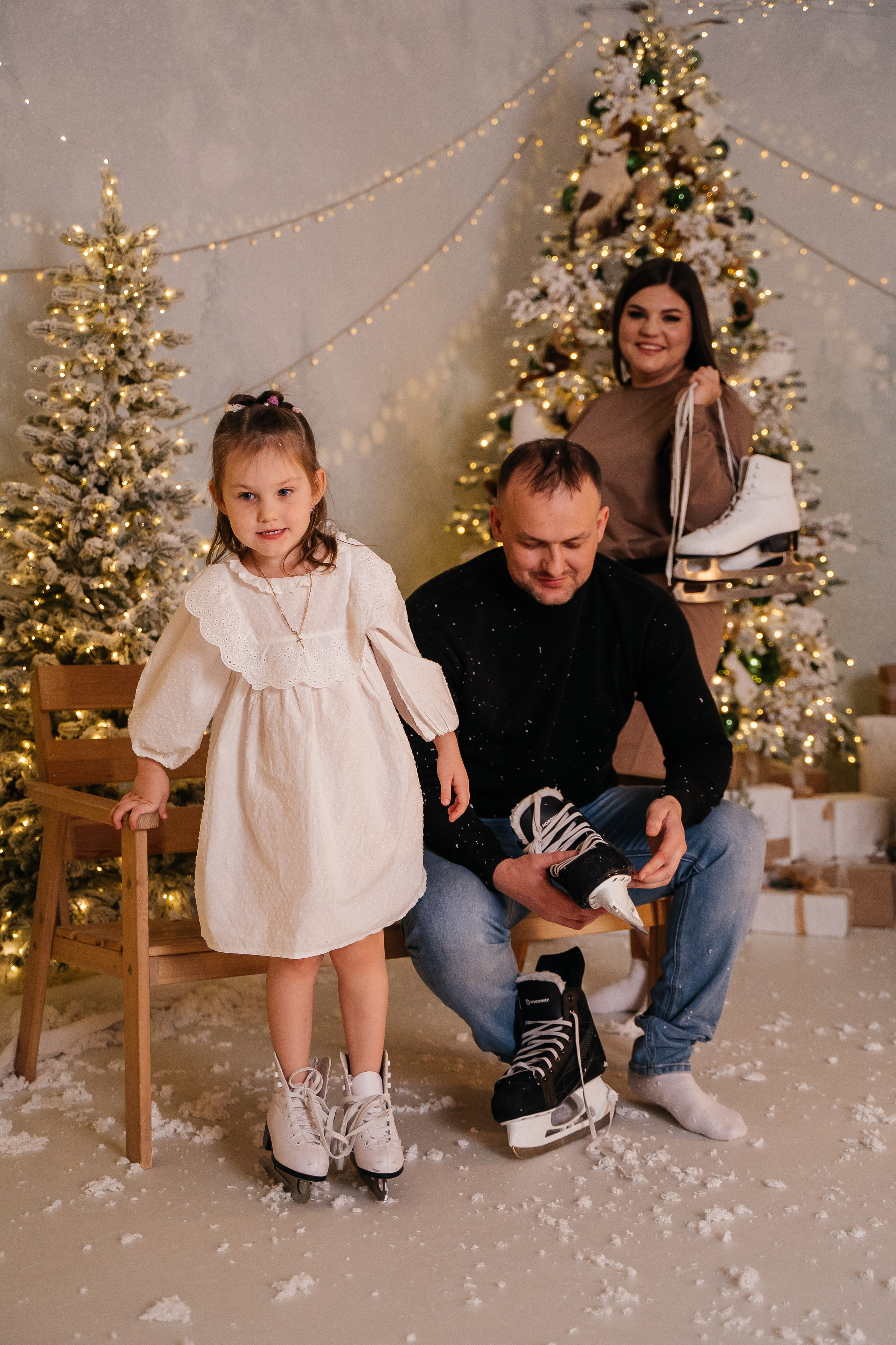Новогодняя история двух принцесс. Свадебный и семейный фотограф в Новосибирске Синицына Наталья