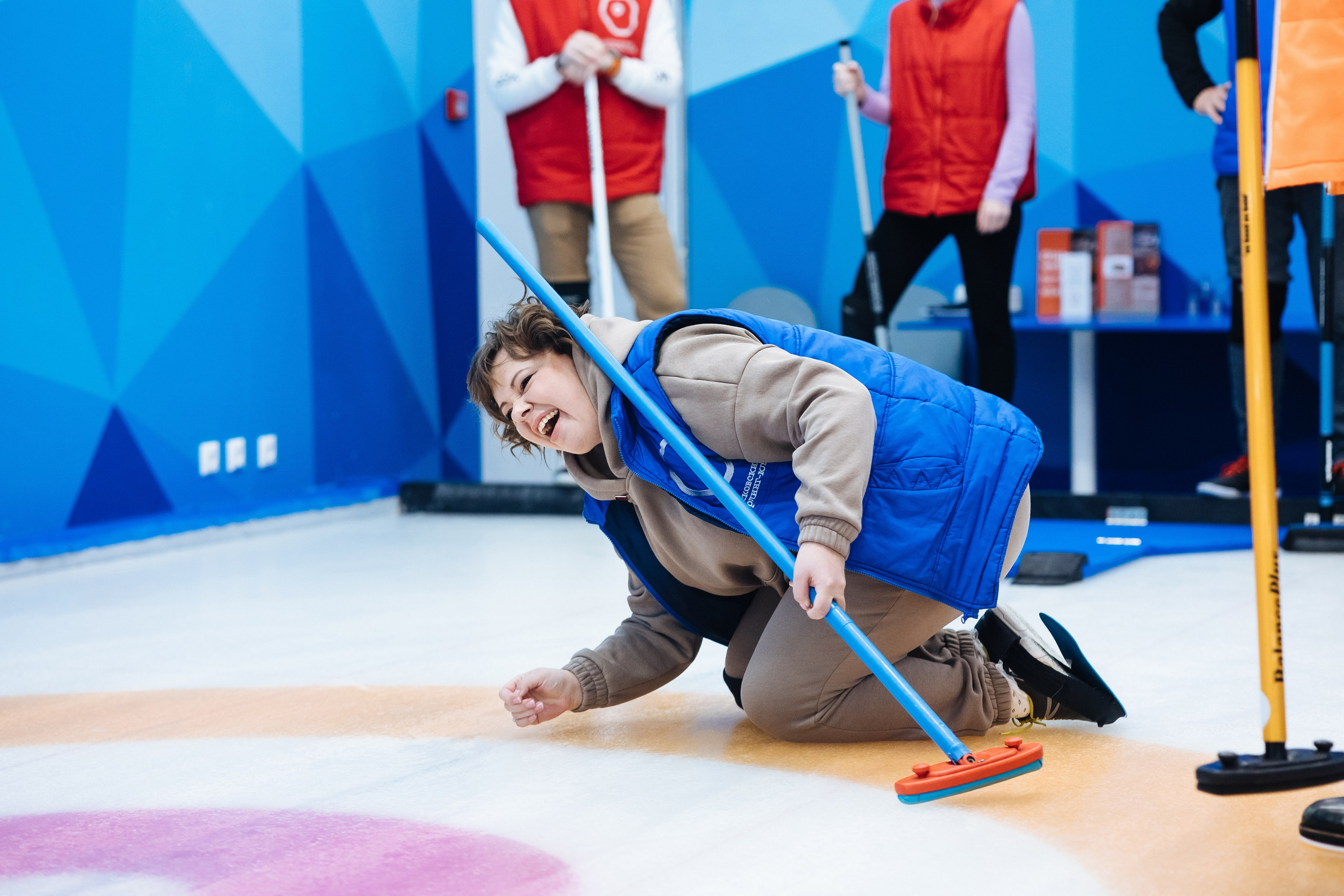 Корпоратив в кёрлинге. Свадебный и семейный фотограф Екатерина Иванова