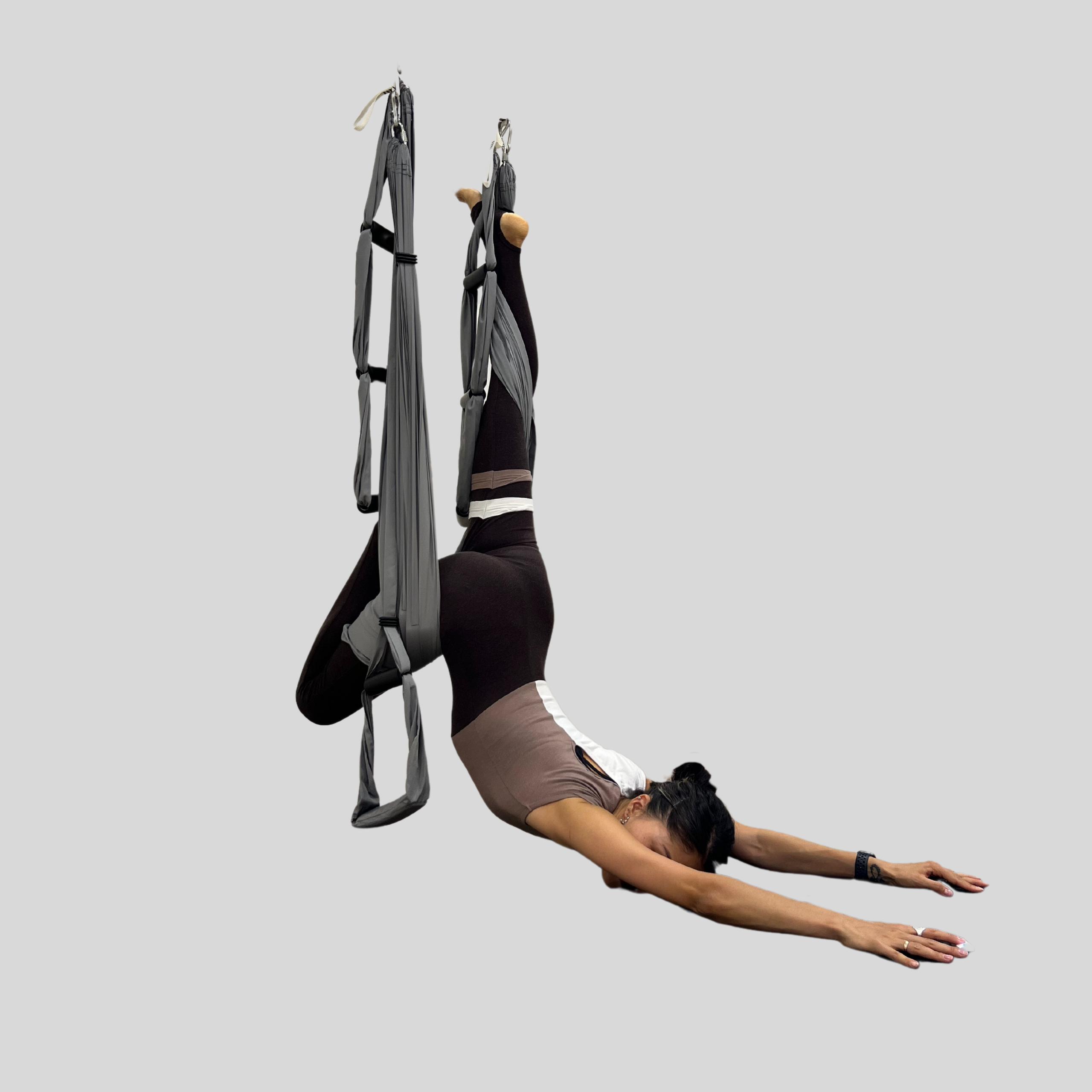 Н Вис под пах (1). Преподаю и провожу обучение по флай йоге