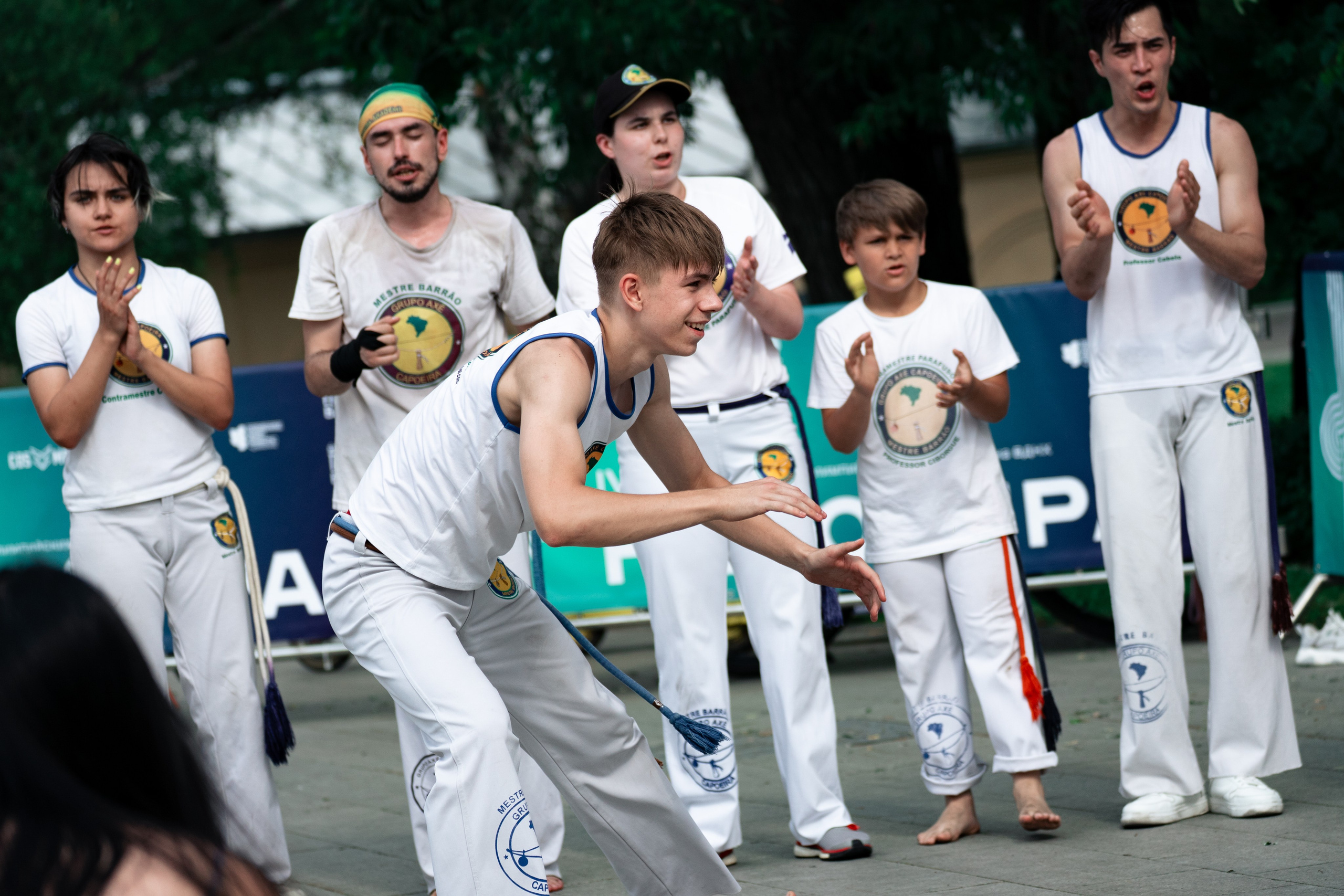 Открытый класс AXE Capoeira на фестивале неолимписких видов спорта на ВДНХ 2025 г:. Фотограф в Москве Ткаченко Владимир