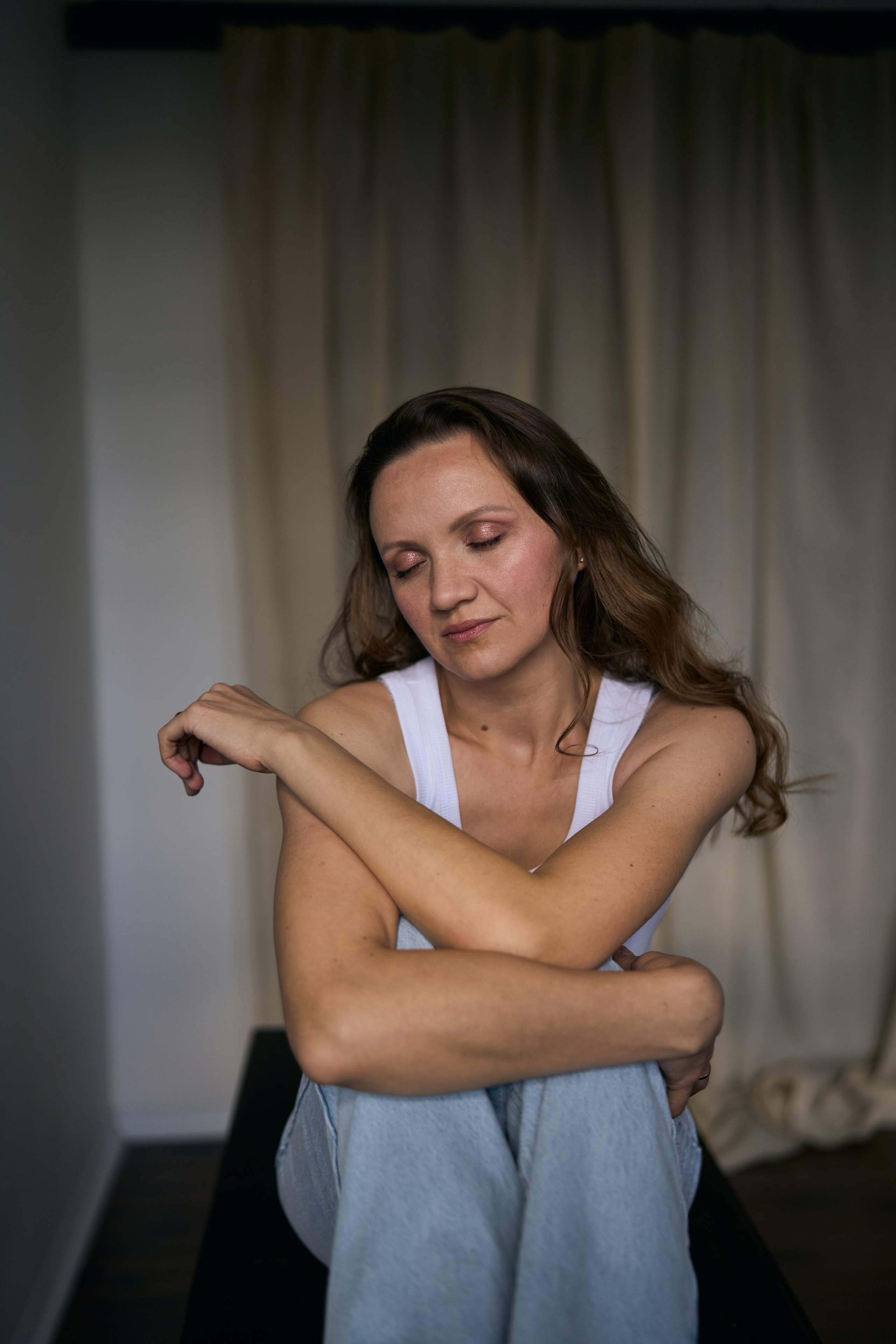 Женский портрет. Фтостудия. Ксения Малышева|Фотограф|Тверь