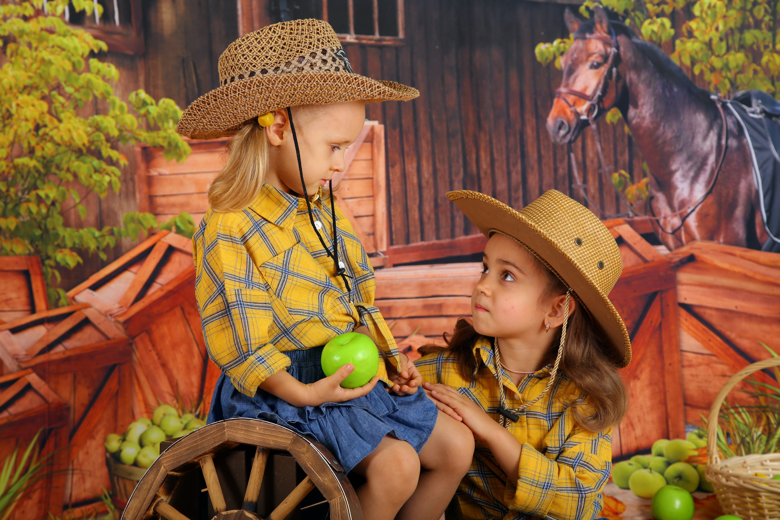 Веселое ранчо. Выпускные альбомы в Нижнем Новгороде | Фотостудия Звездочет | Никулина Наталья