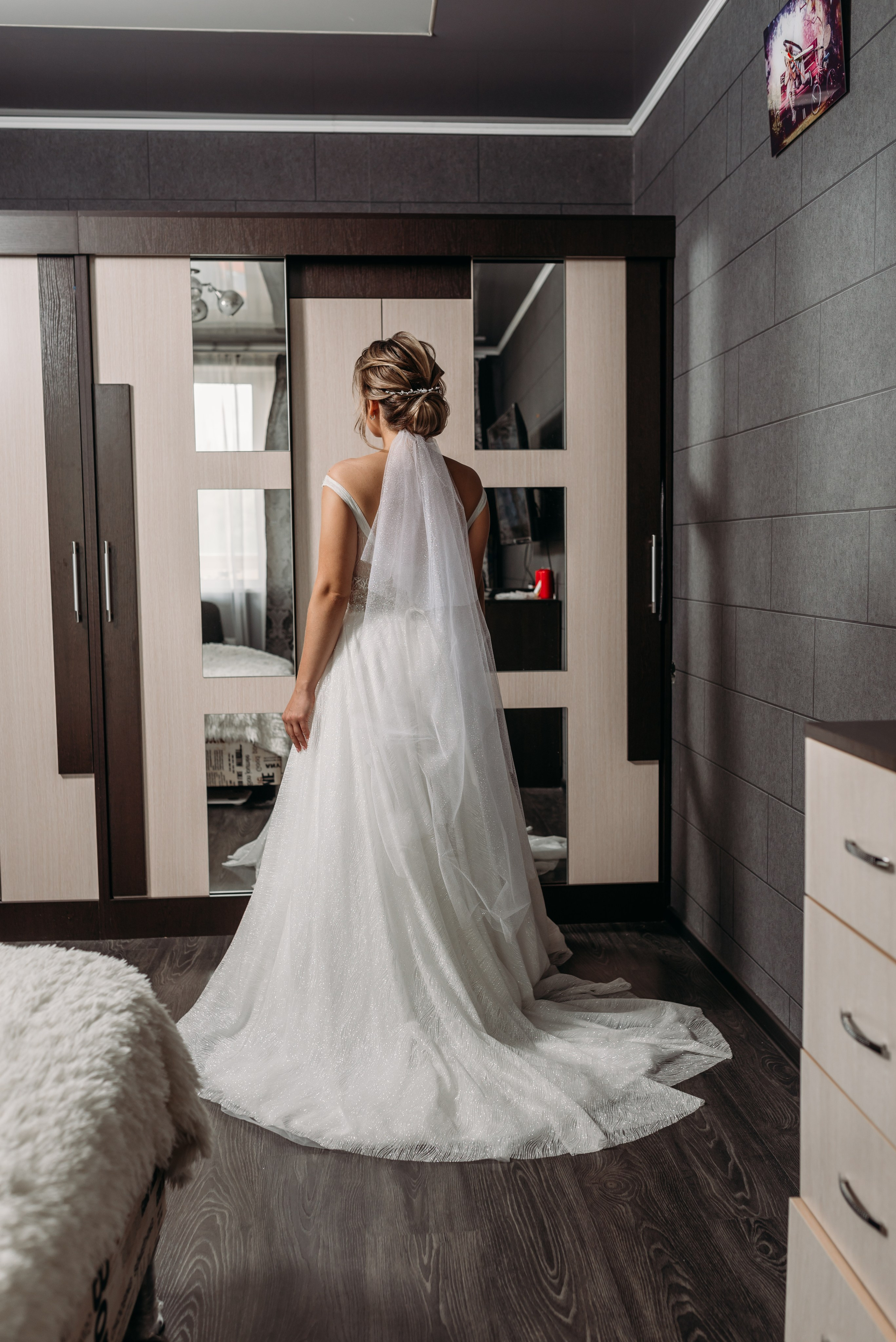 Сборы невесты. Свадебная съёмка в Москве