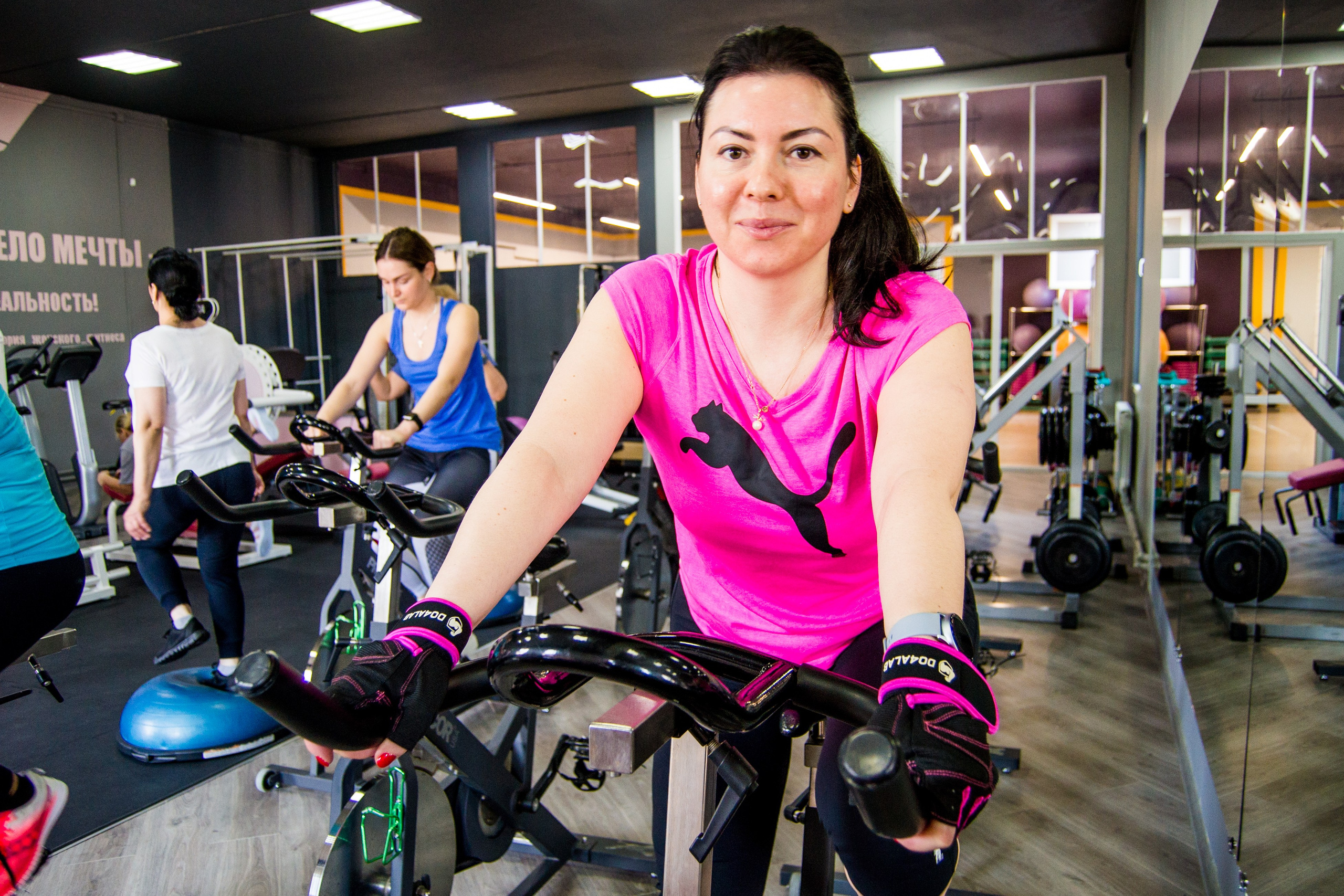 Женский фитнес клуб «Донна». Фотограф Медведева Полина