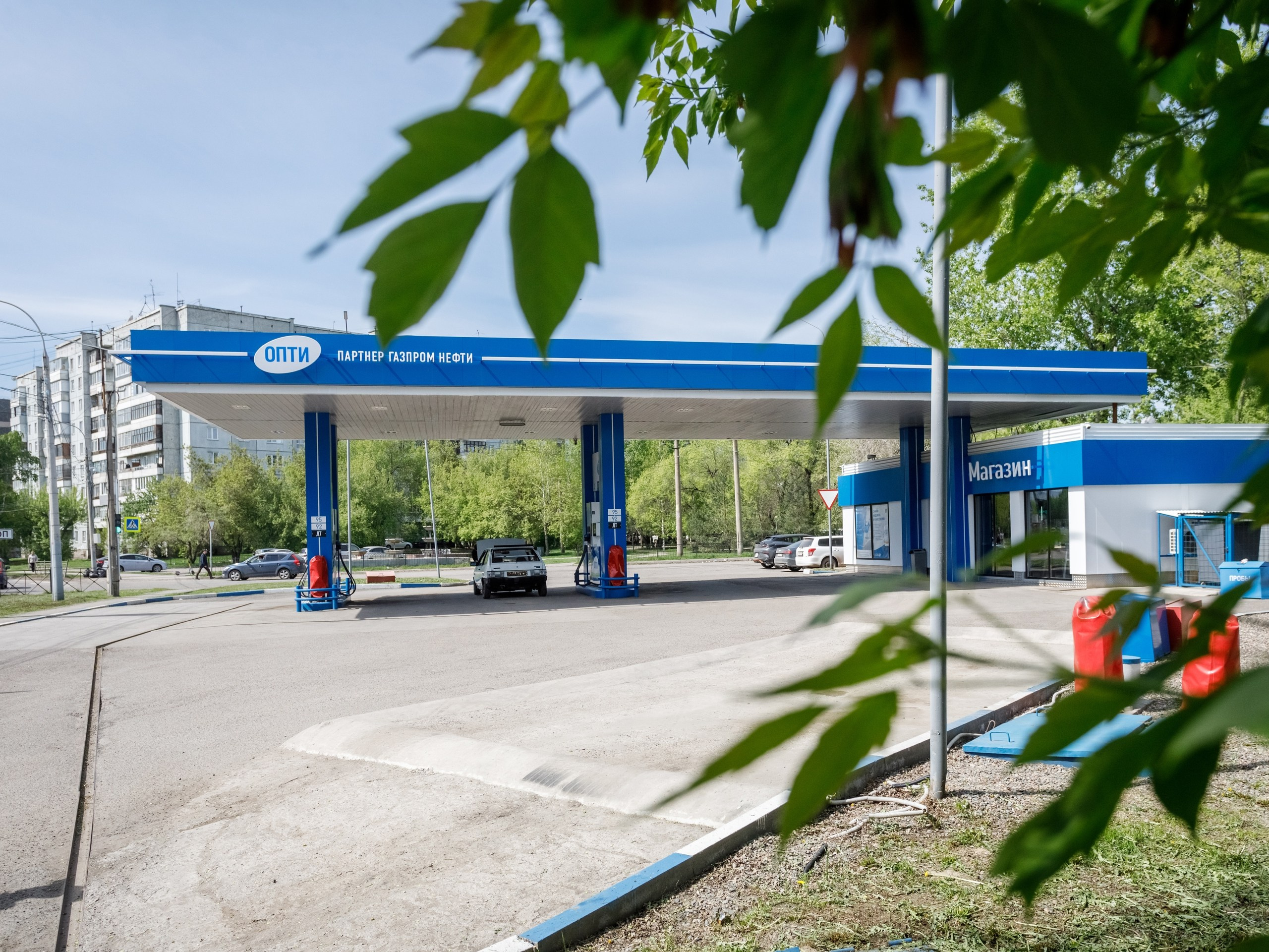 Опти АЗС. Газпром нефти