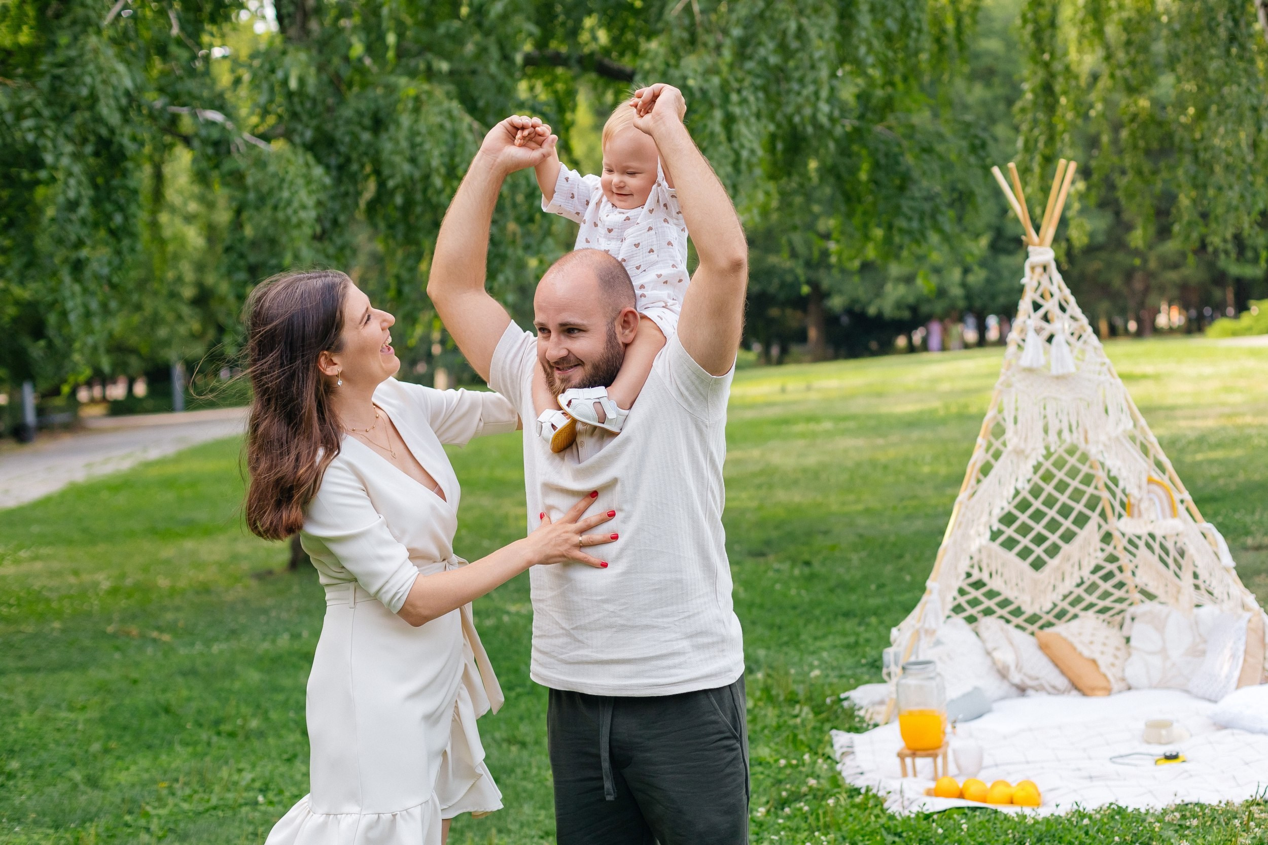 Счастливая семья. Фотограф Марина Верятинская | Краснодар