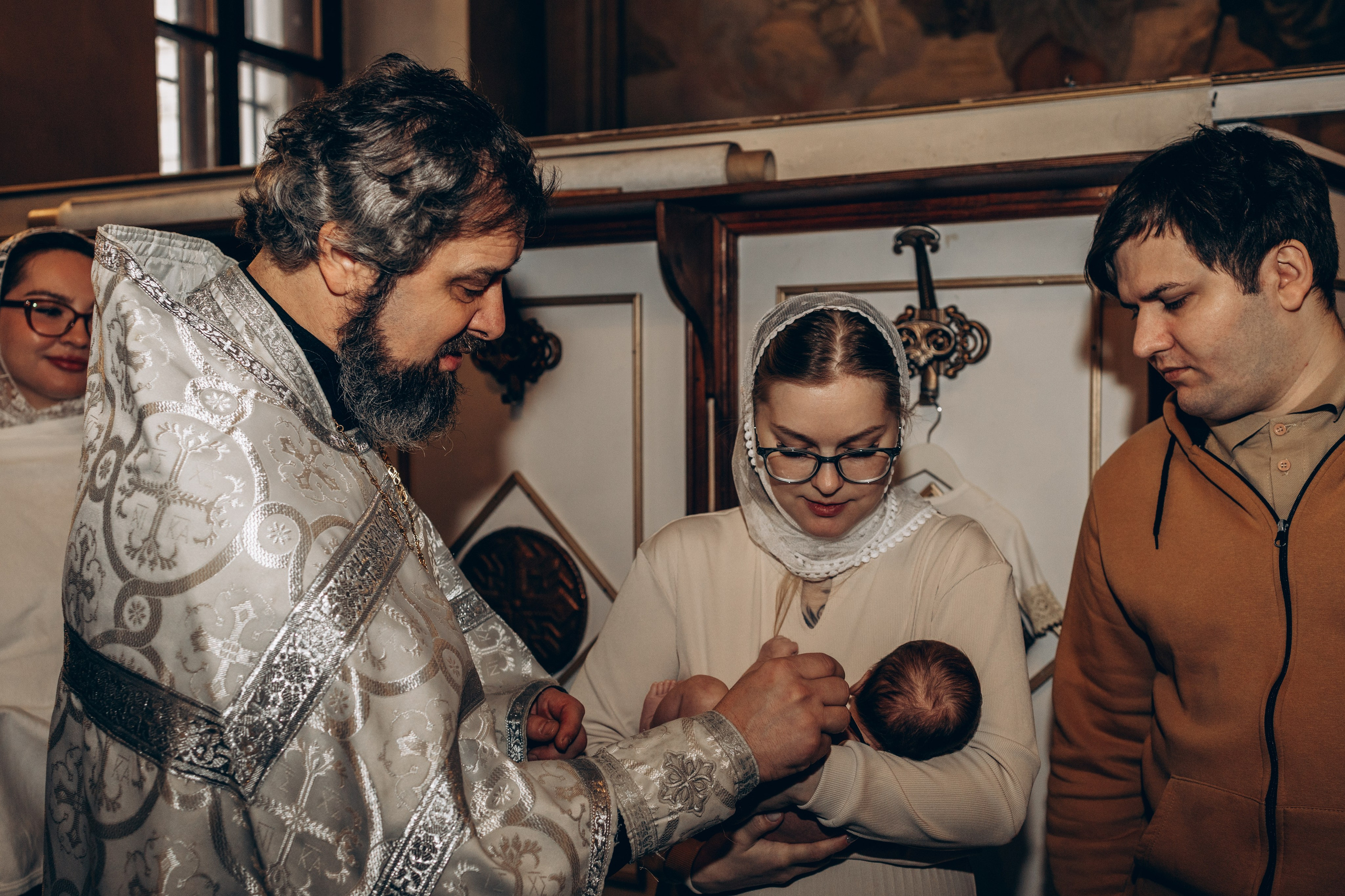 Крещение в Храме Воскресения Словущего в Даниловской Слободе. Главная