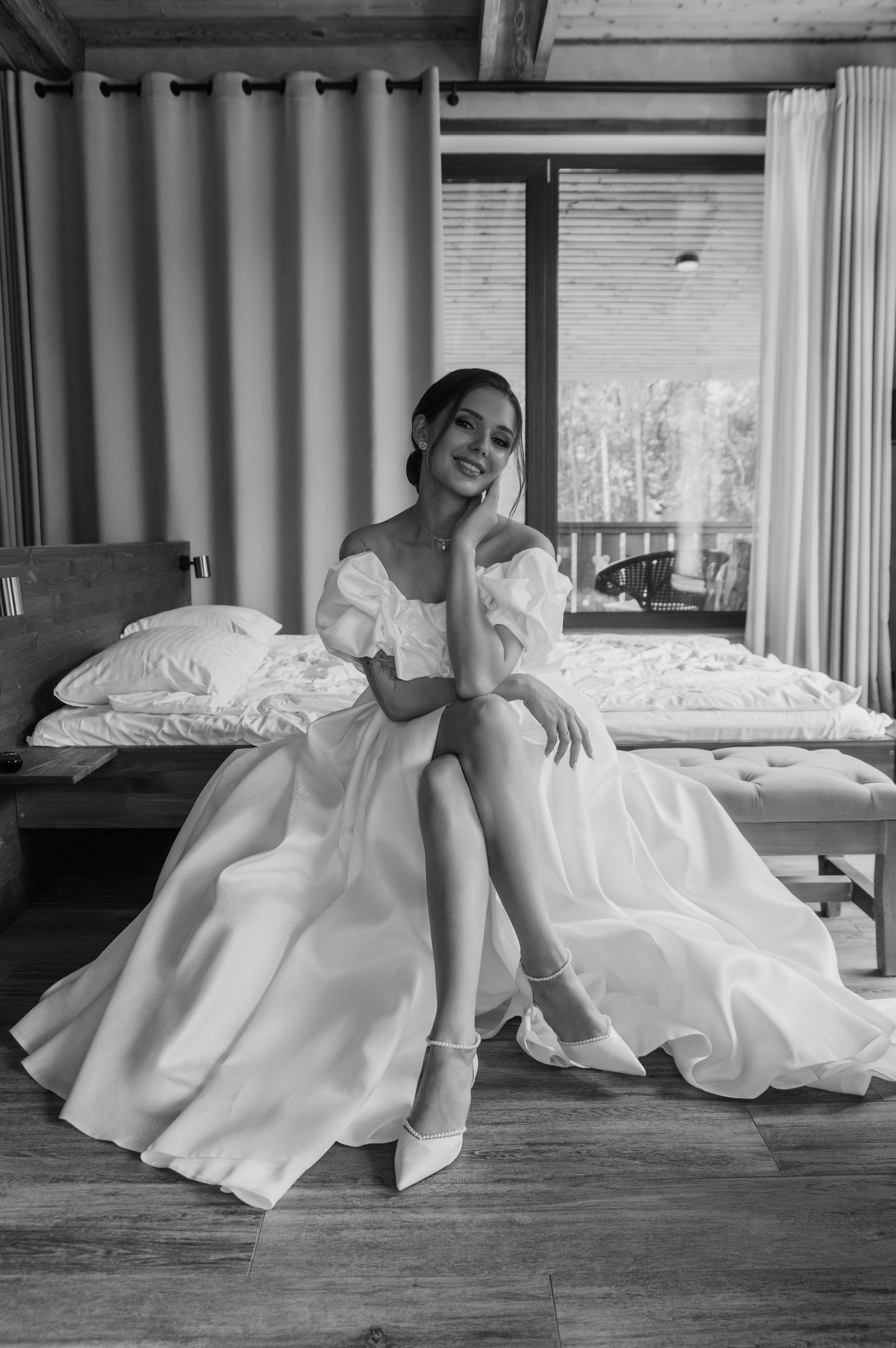 Свадебная фотосессия с утром невесты и красивым свадебным банкетом. Свадебный фотограф в Твери, Москве и Санкт-Петербурге Денисова Екатерина