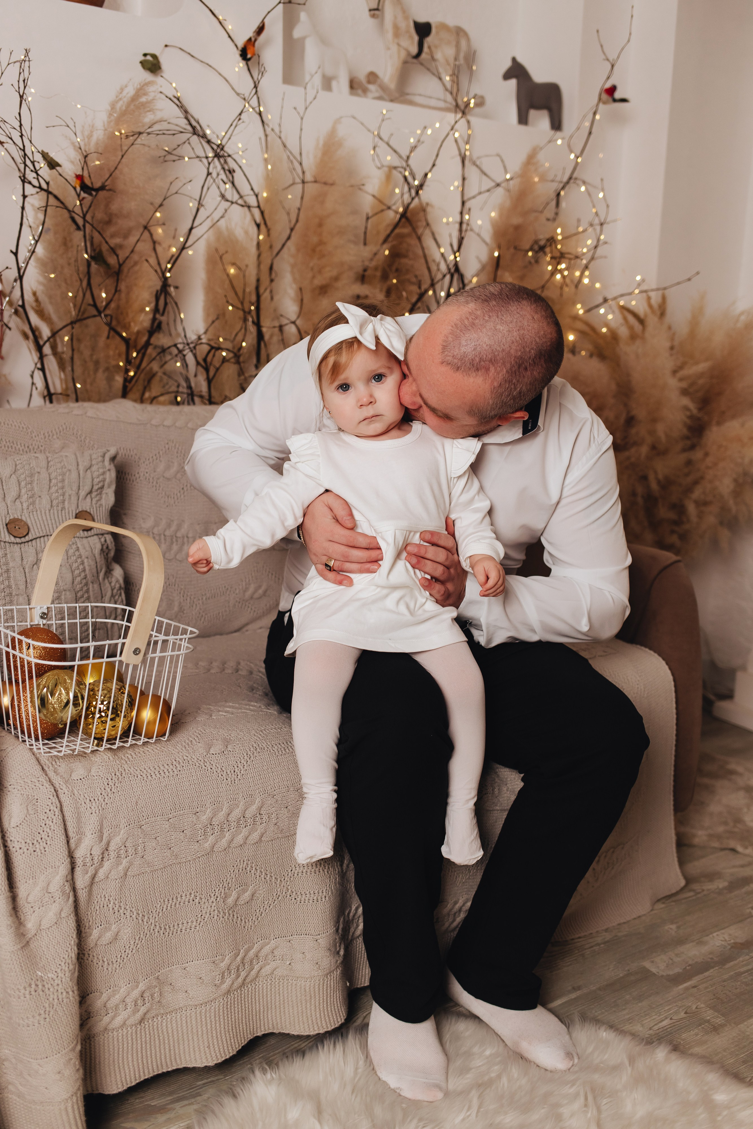 Семейная новогодняя фотосессия. Фотограф Елена Кириллова