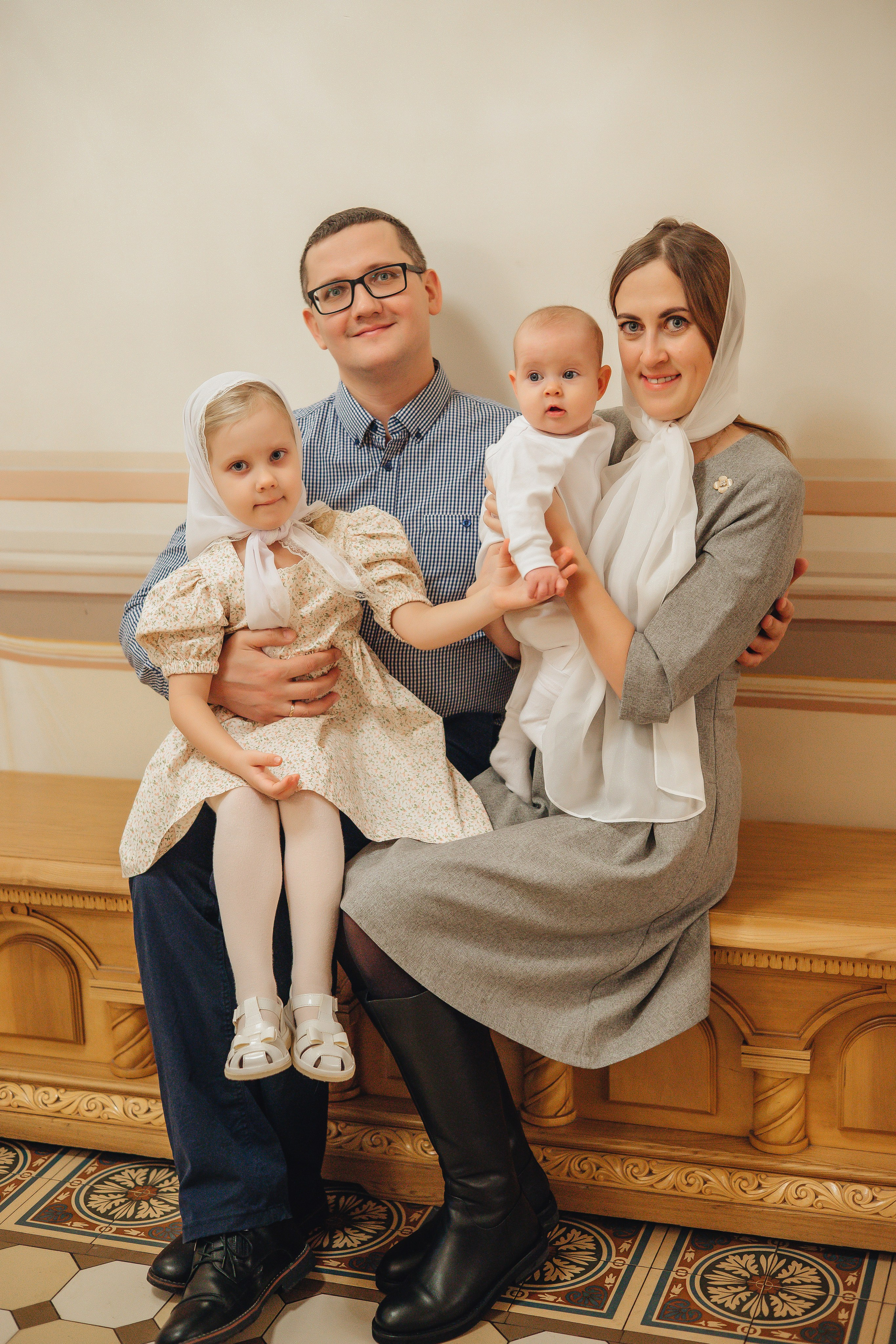 Крещение Василисы. Свадебный и семейный фотограф Пушкин Царское Село СПБ Питер Санкт-Петербург и Рязань Ольга Козлова