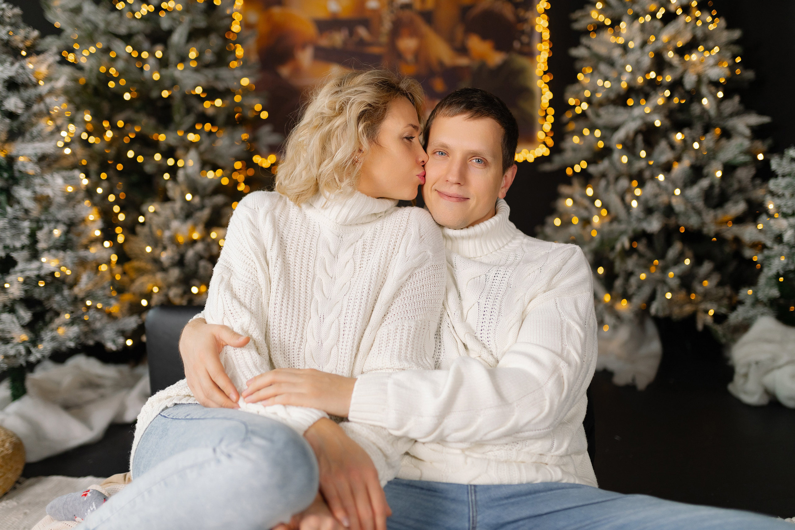Семейная новогодняя съемка. Свадебный фотограф в Минске/Беларуси Сергей Спиридонов