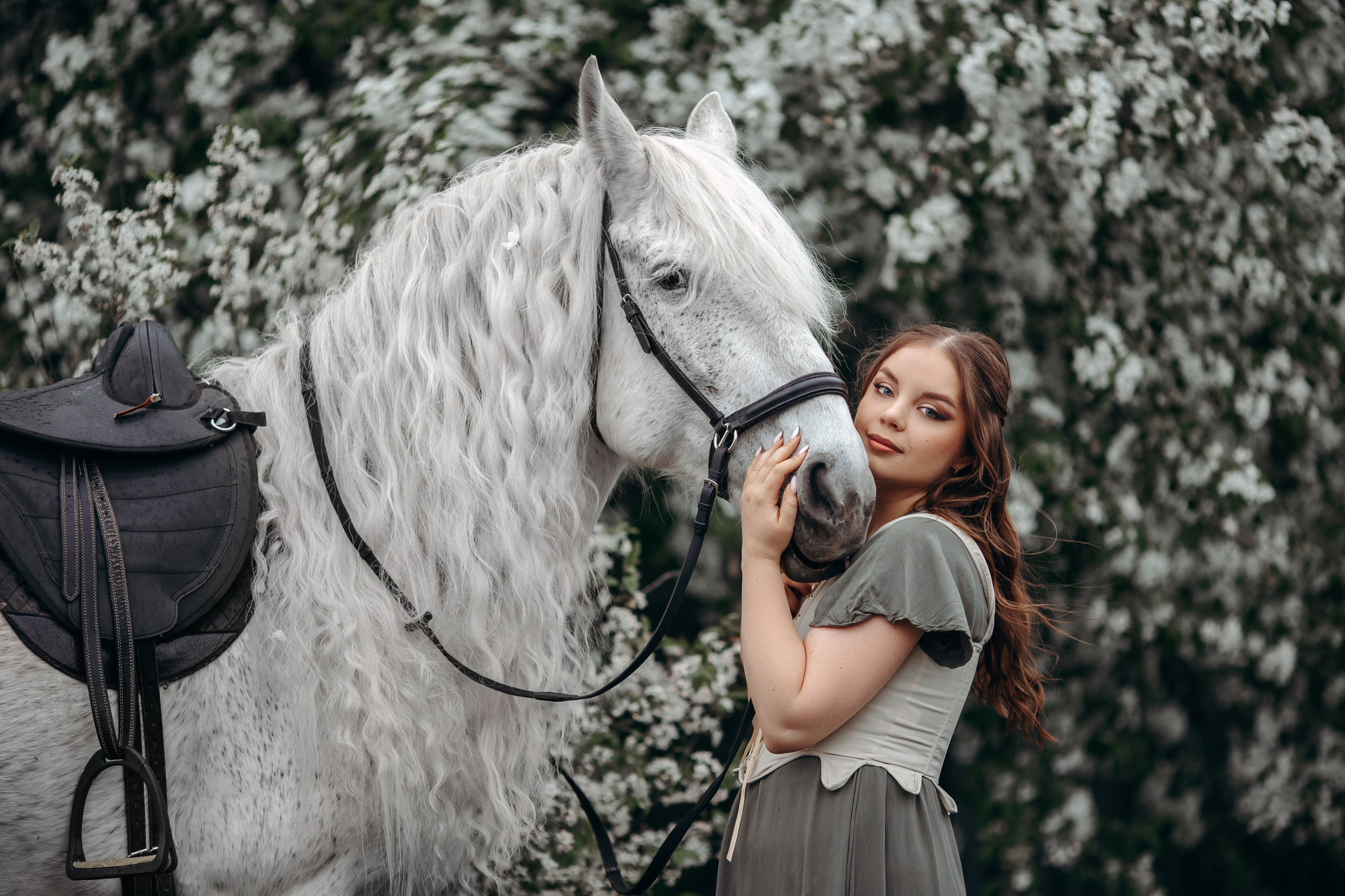 Весенние цветения. Анна Молчанова конный фотограф в Тюмени | фотосессии с лошадьми Тюмень