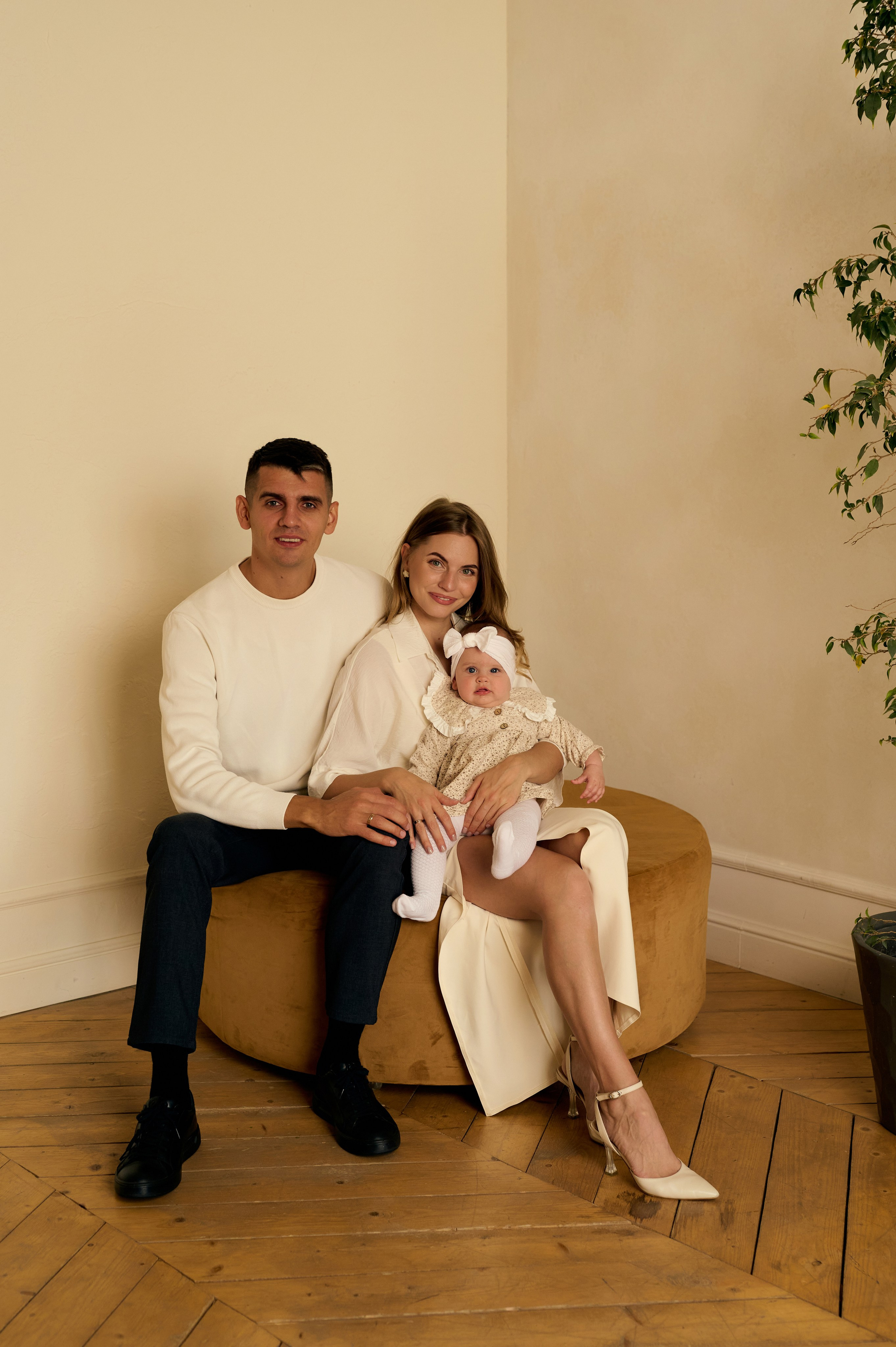 Анечка и Стас с Алиночкой. Фотограф в Краснодаре Скубицкая Альбина