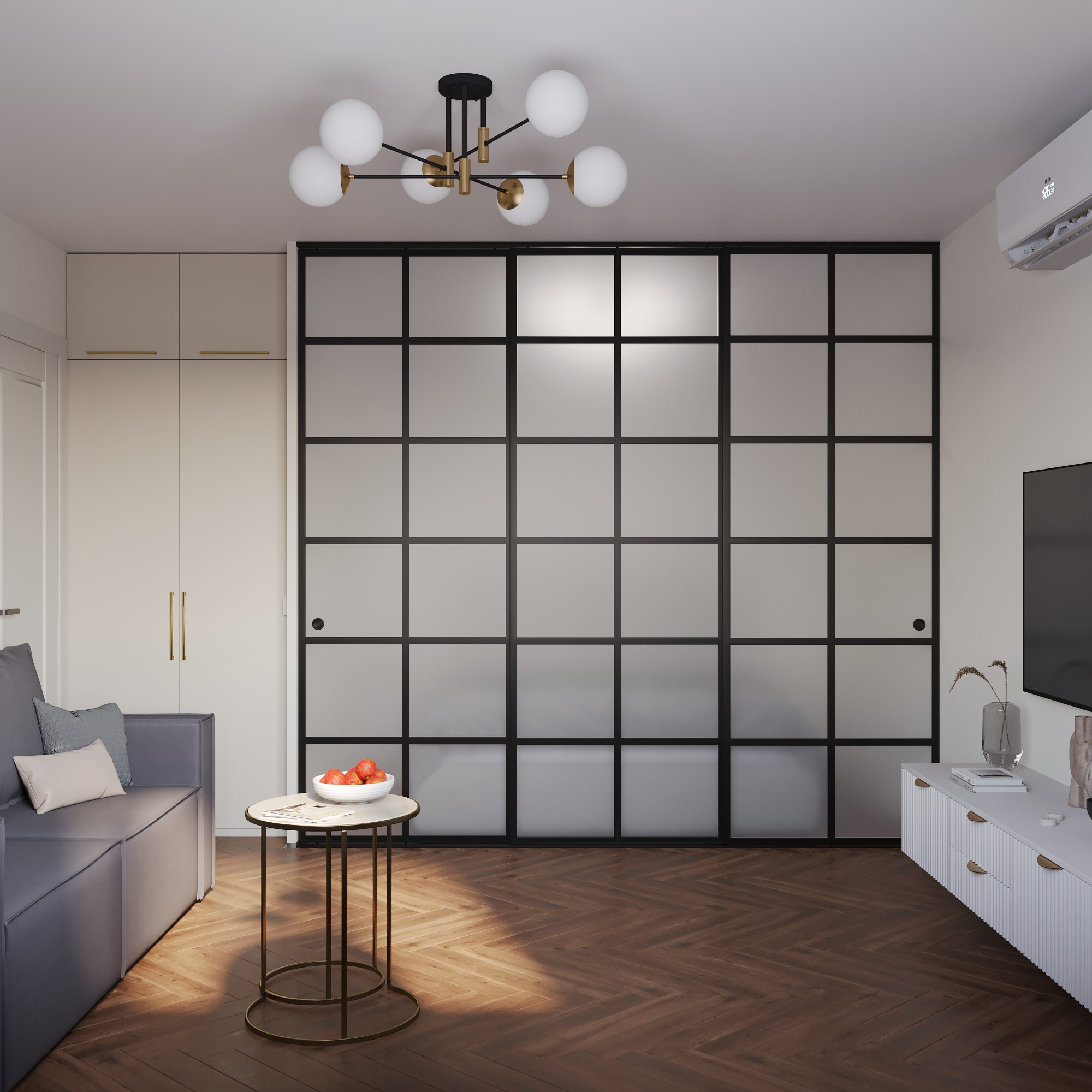 Квартира 35 м² для девушки. Дизайн для каждого