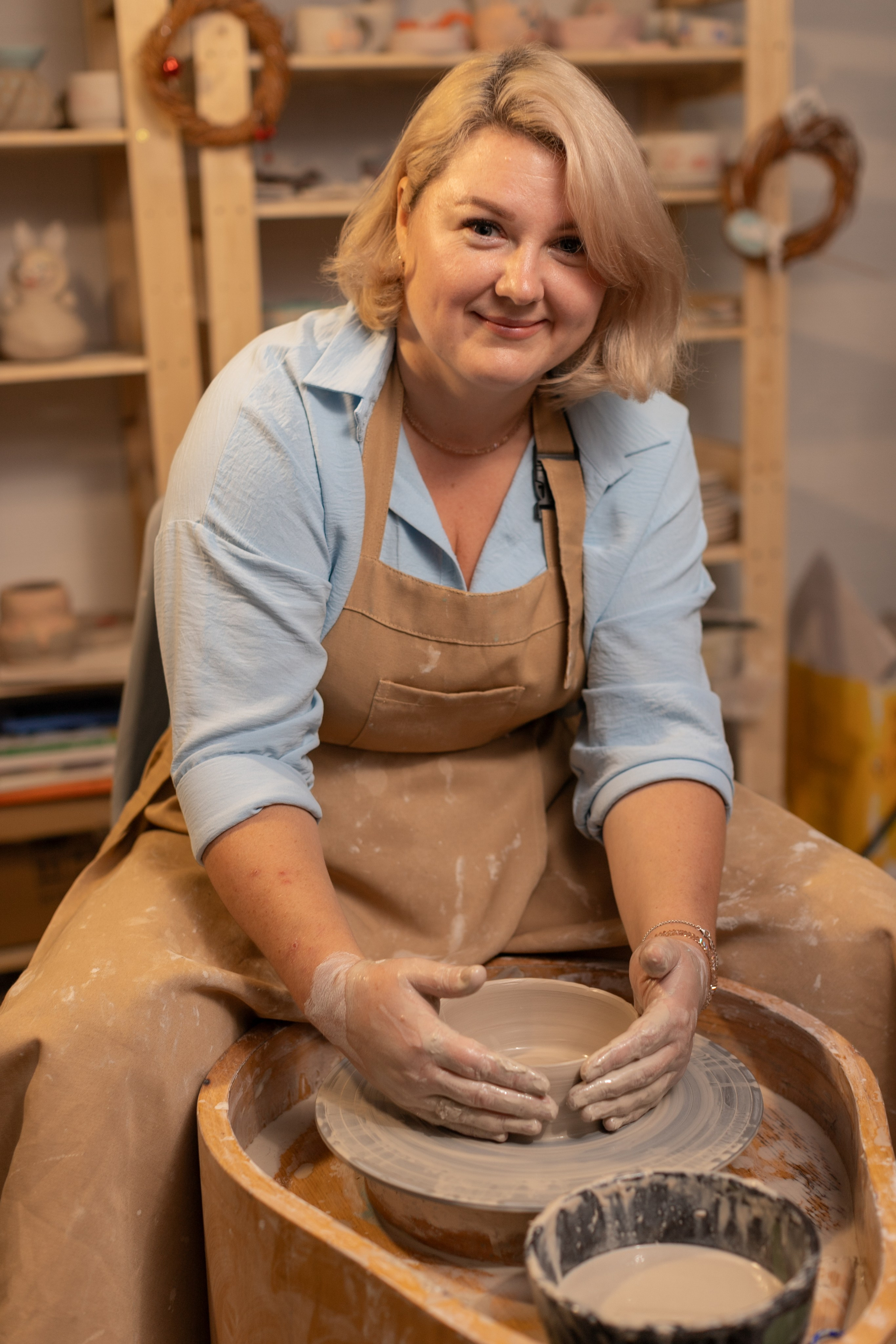 Гончарный МК Ирина и Юлия. Семейный и детский newborn фотограф в Ростове-на-Дону Наталья Лебедева