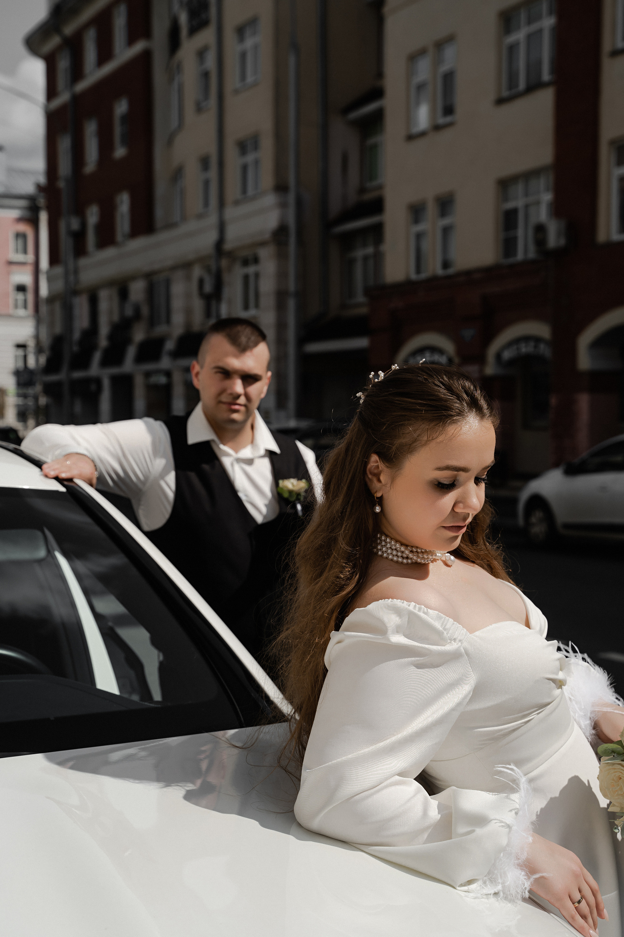 Элина и Юрий / Причал. Фотограф Алина Филимонова Тверь