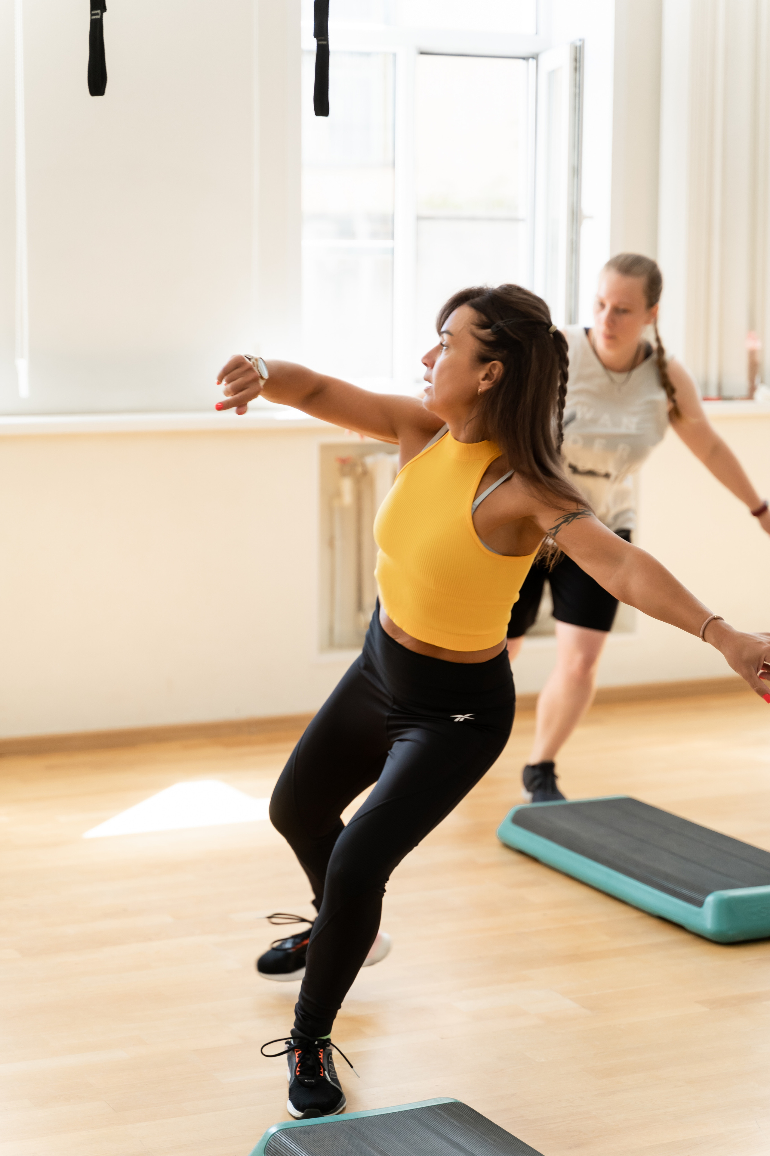 Тренировка «Степ». Фотограф Алина Филимонова Тверь