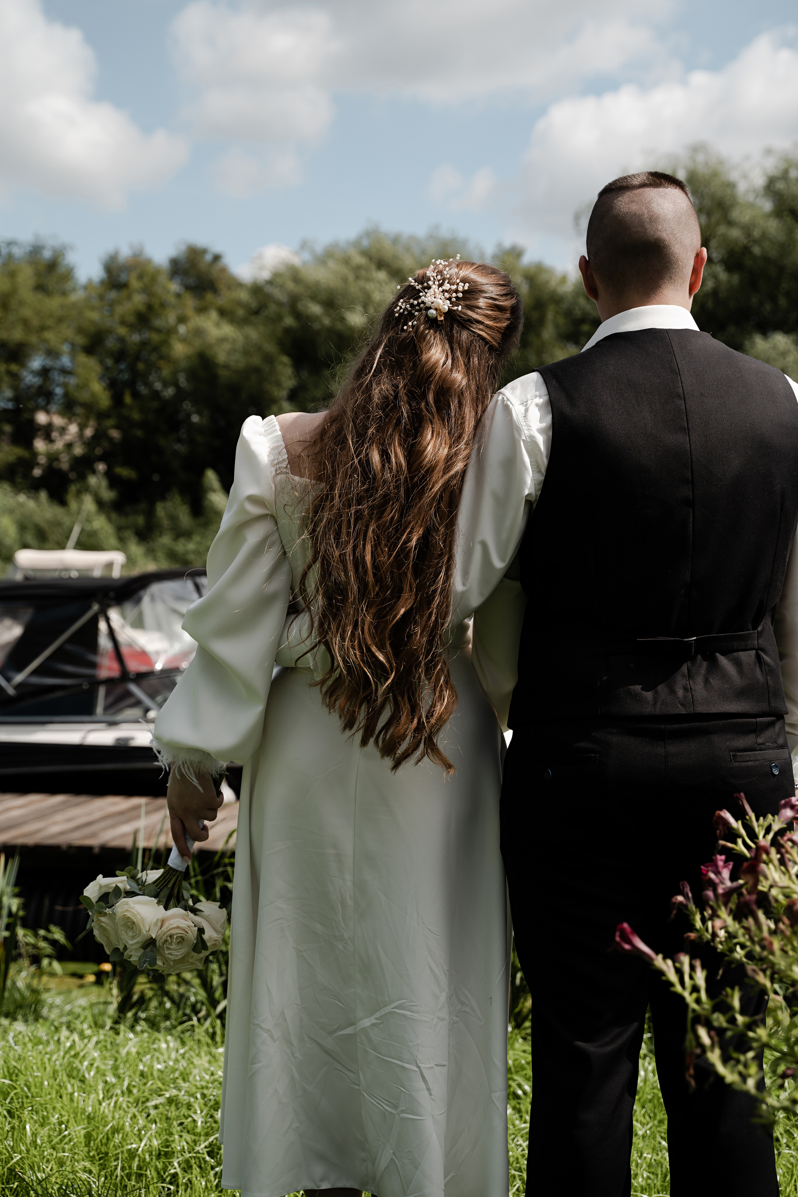 Элина и Юрий / Причал. Фотограф Алина Филимонова Тверь