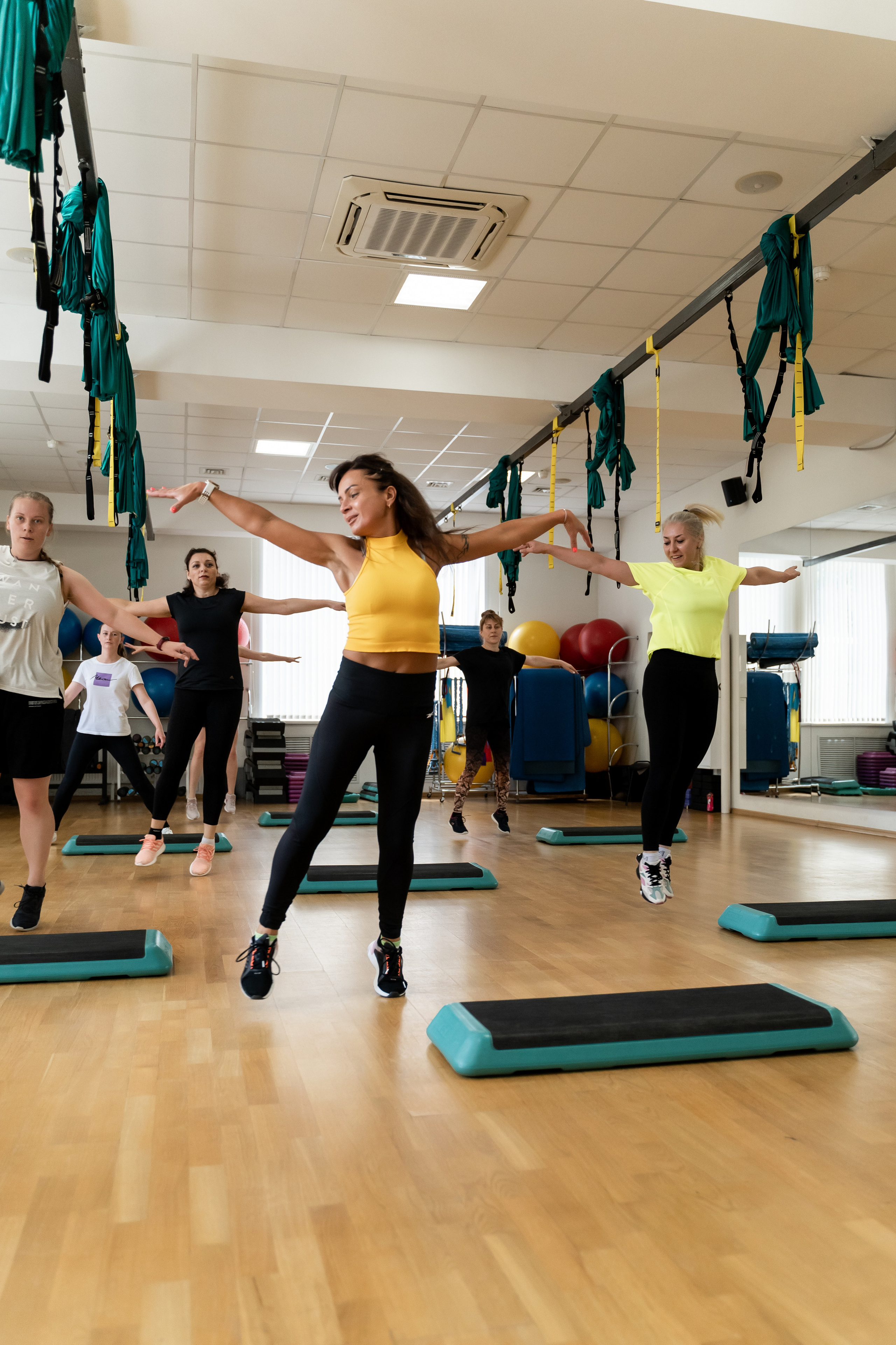 Тренировка «Степ». Фотограф Алина Филимонова Тверь