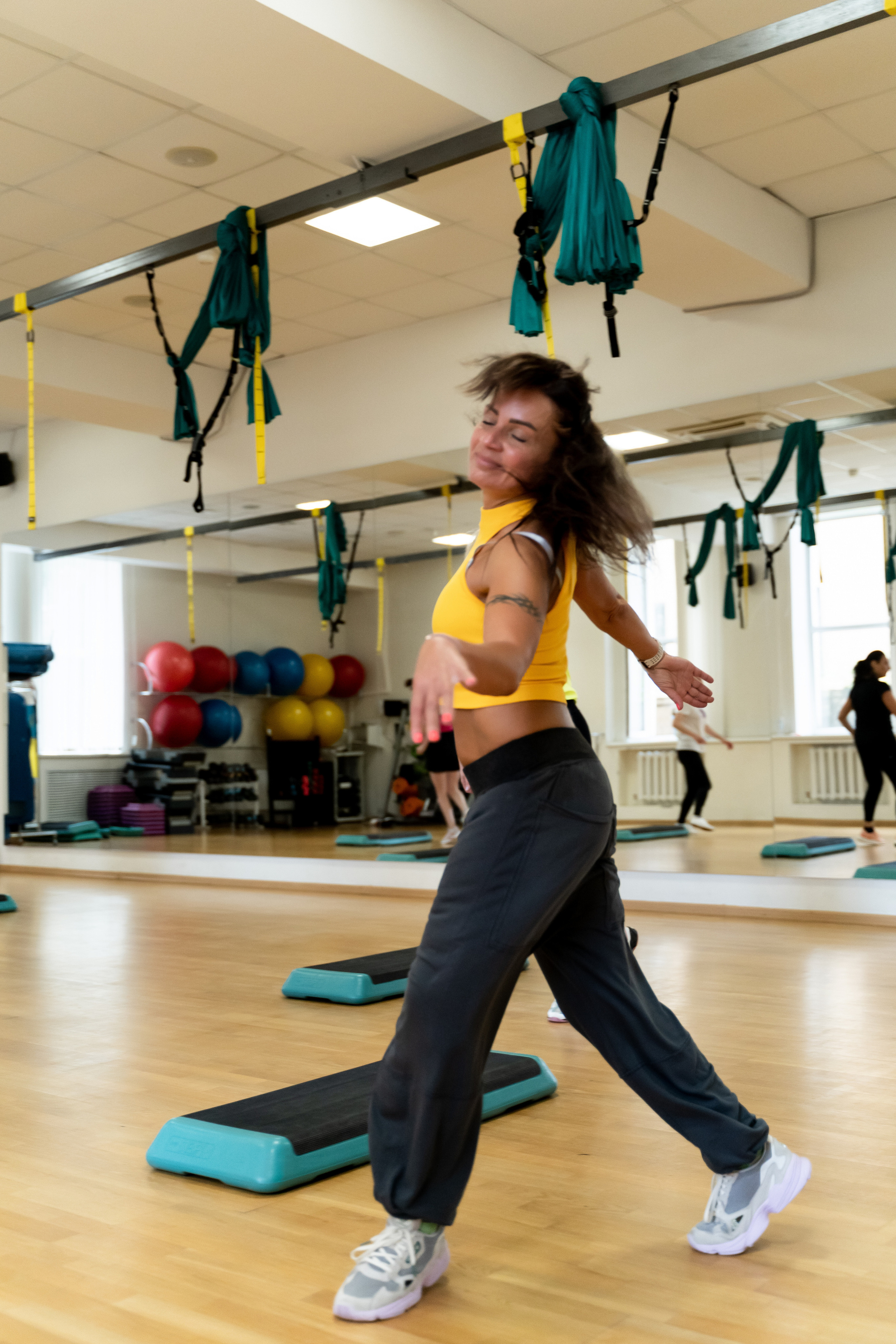 Тренировка «Степ». Фотограф Алина Филимонова Тверь