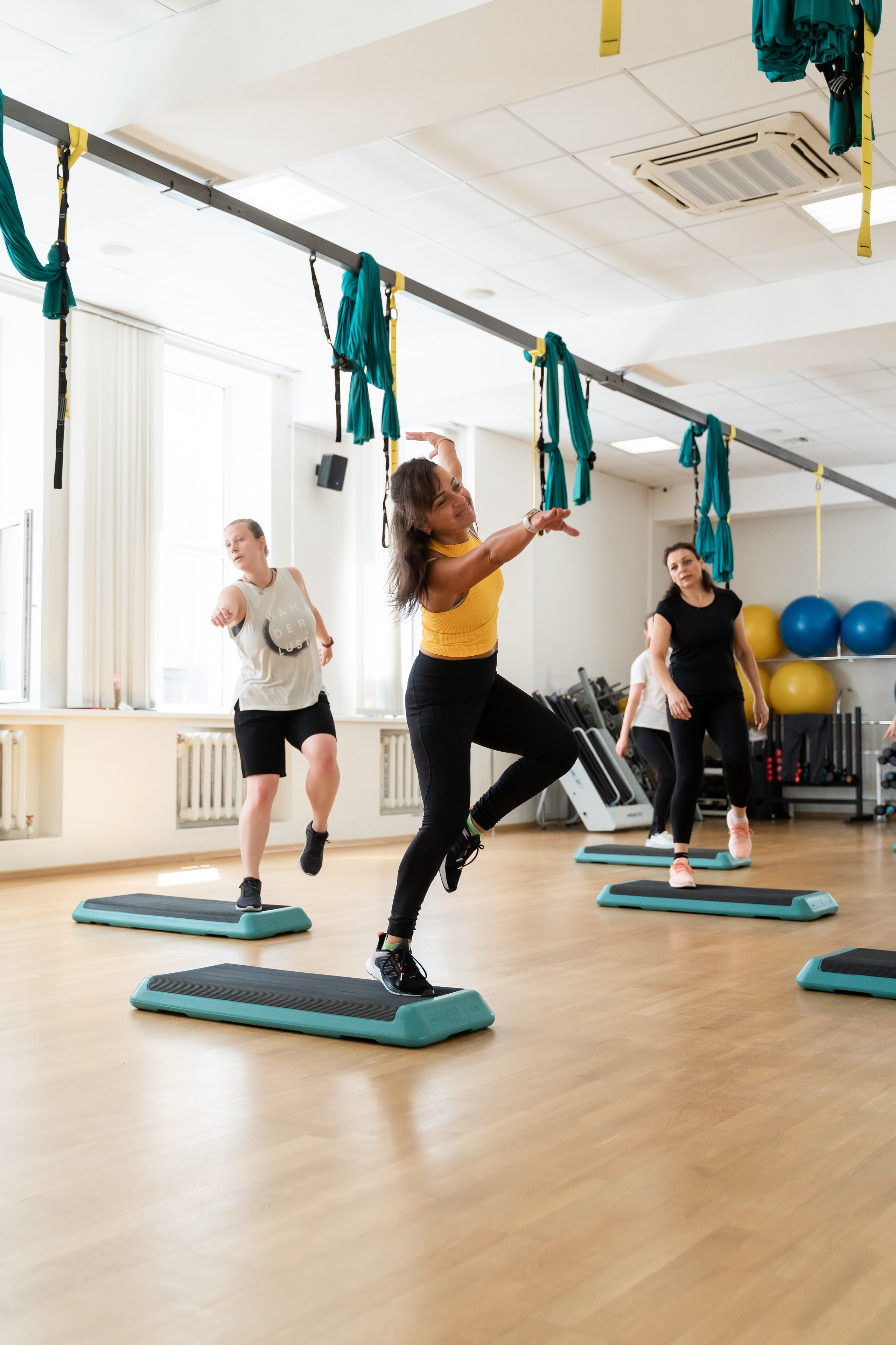 Тренировка «Степ». Фотограф Алина Филимонова Тверь