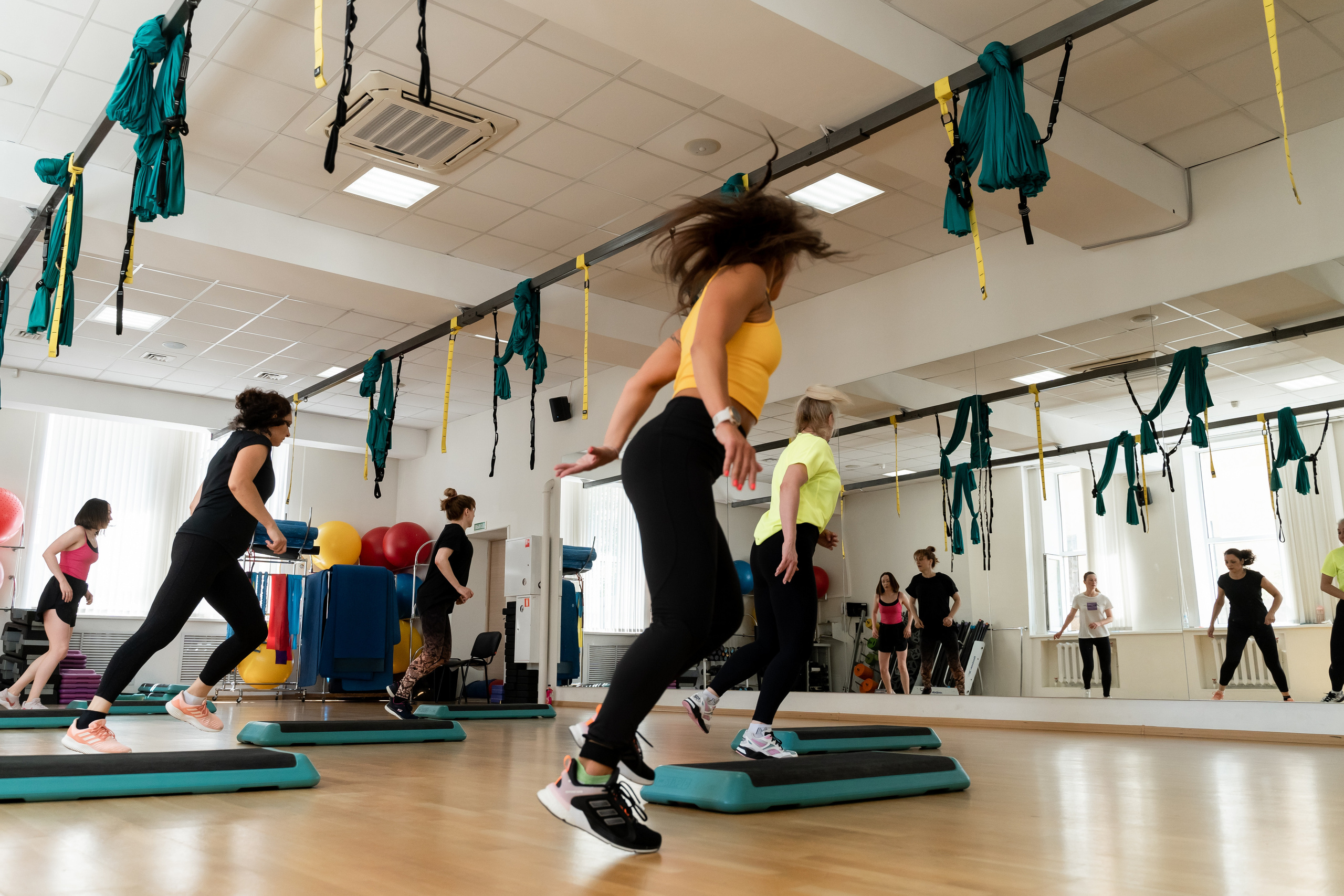 Тренировка «Степ». Фотограф Алина Филимонова Тверь