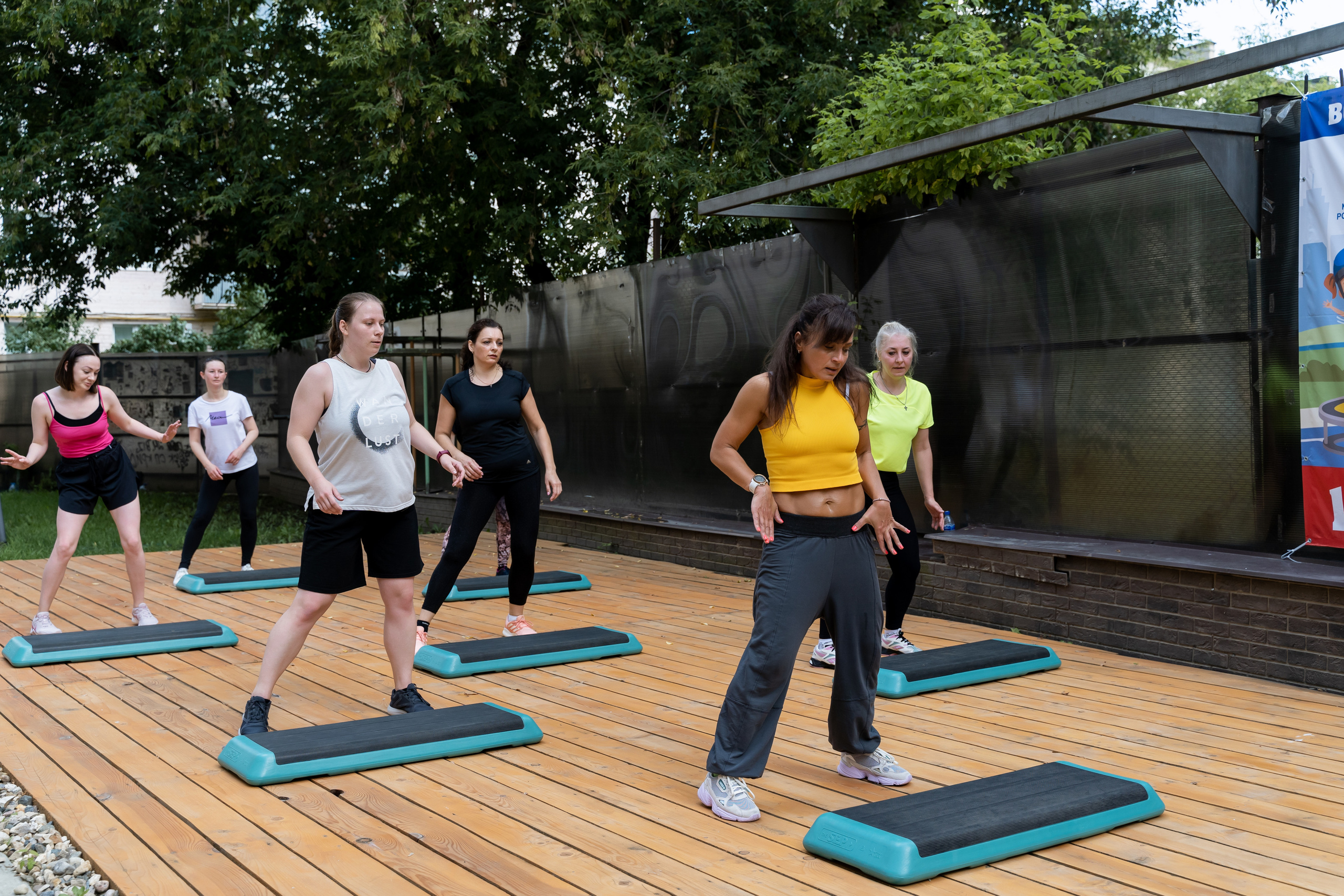 Тренировка «Степ». Фотограф Алина Филимонова Тверь
