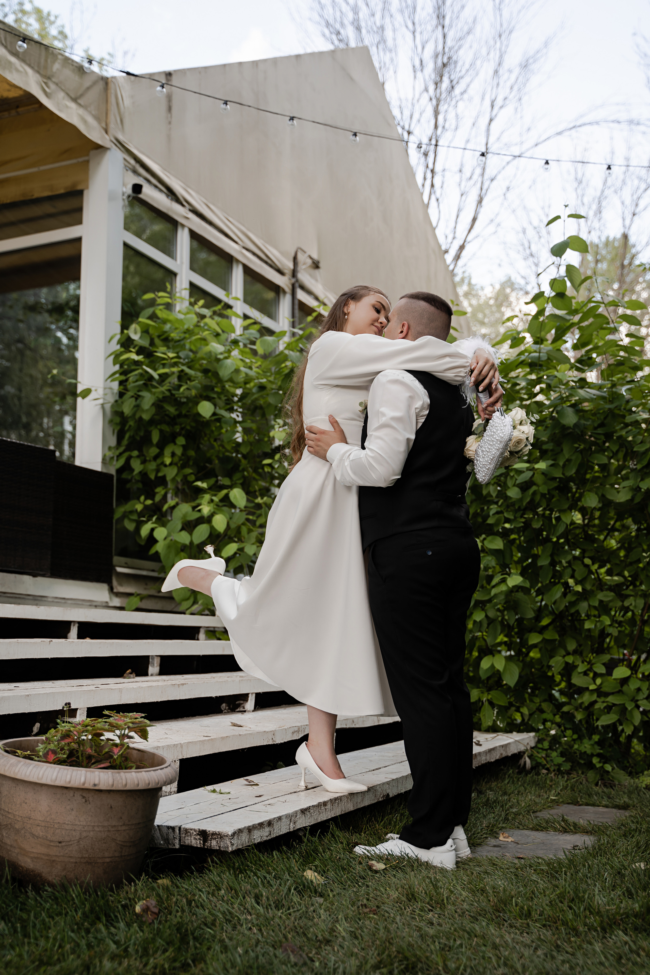 Элина и Юрий / Причал. Фотограф Алина Филимонова Тверь