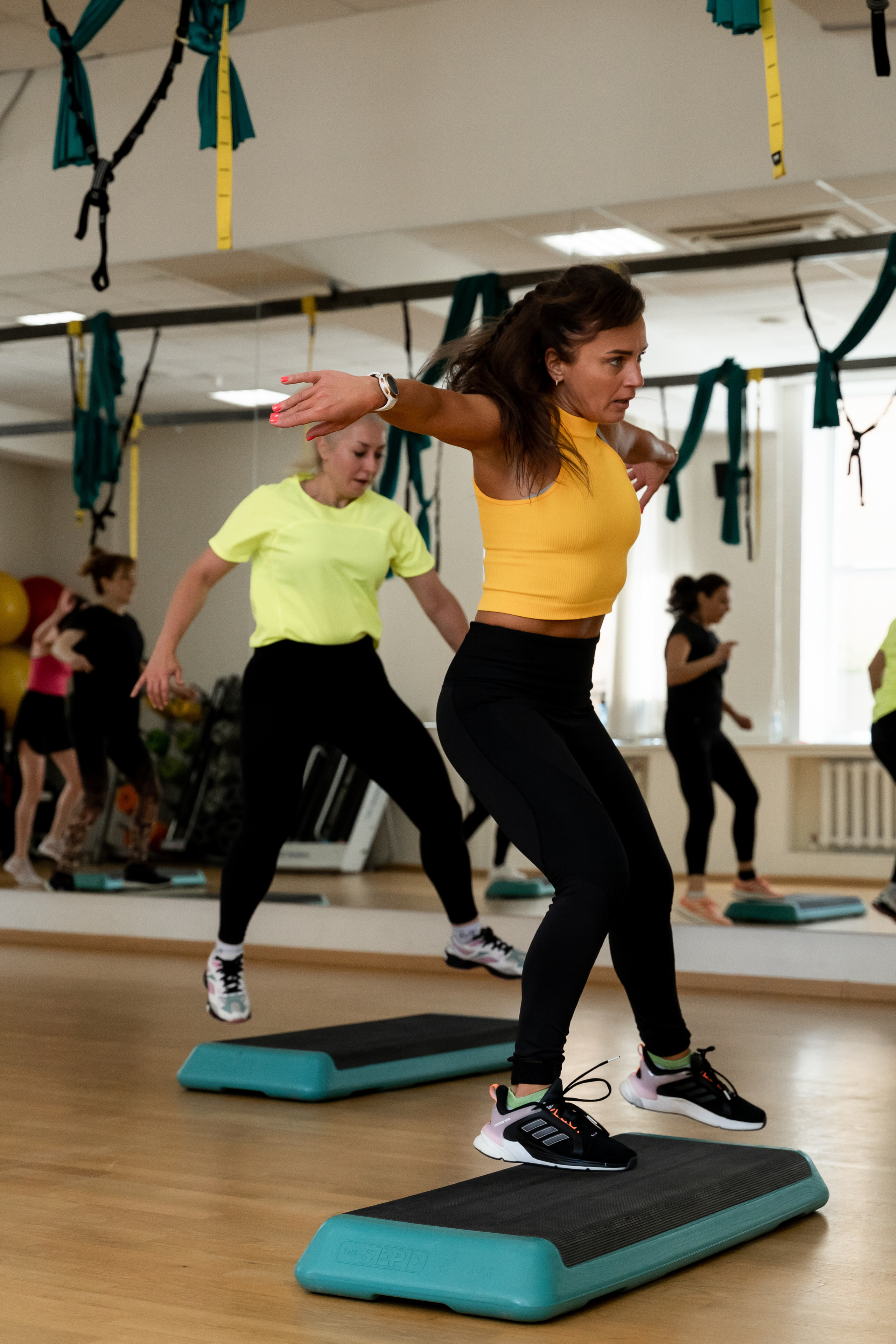 Тренировка «Степ». Фотограф Алина Филимонова Тверь