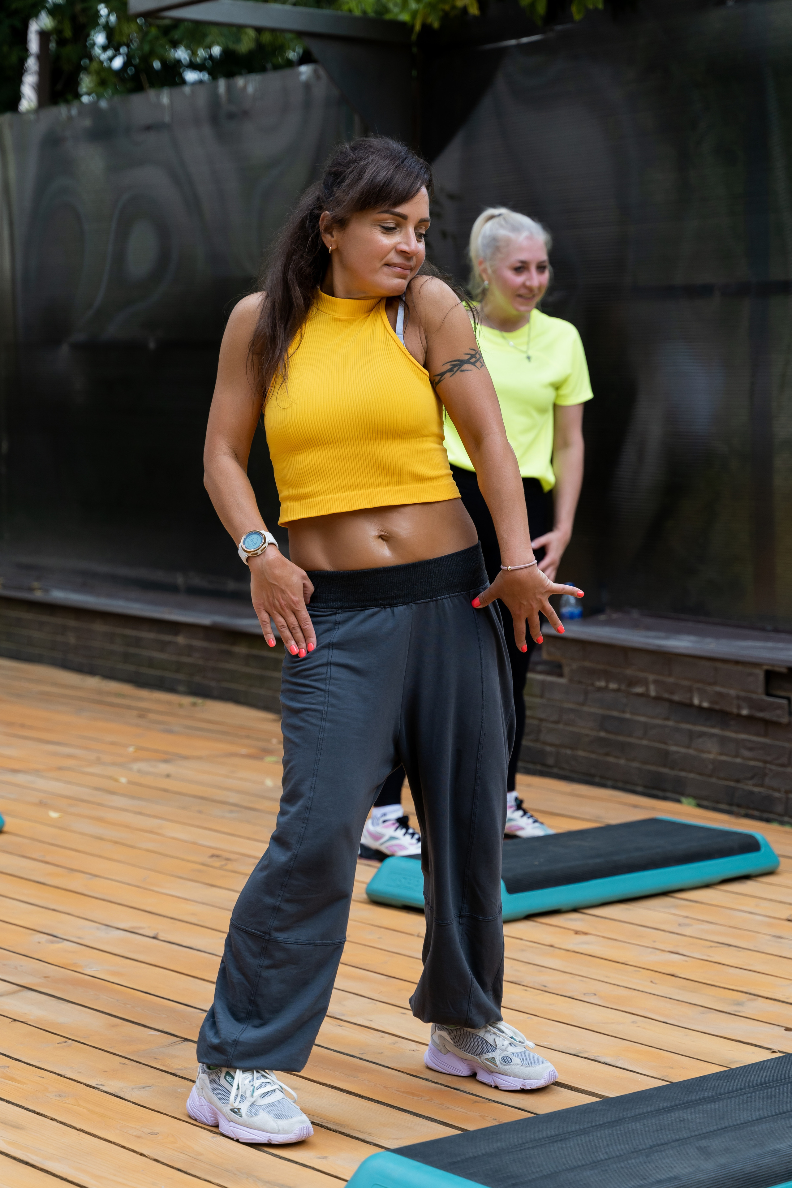 Тренировка «Степ». Фотограф Алина Филимонова Тверь