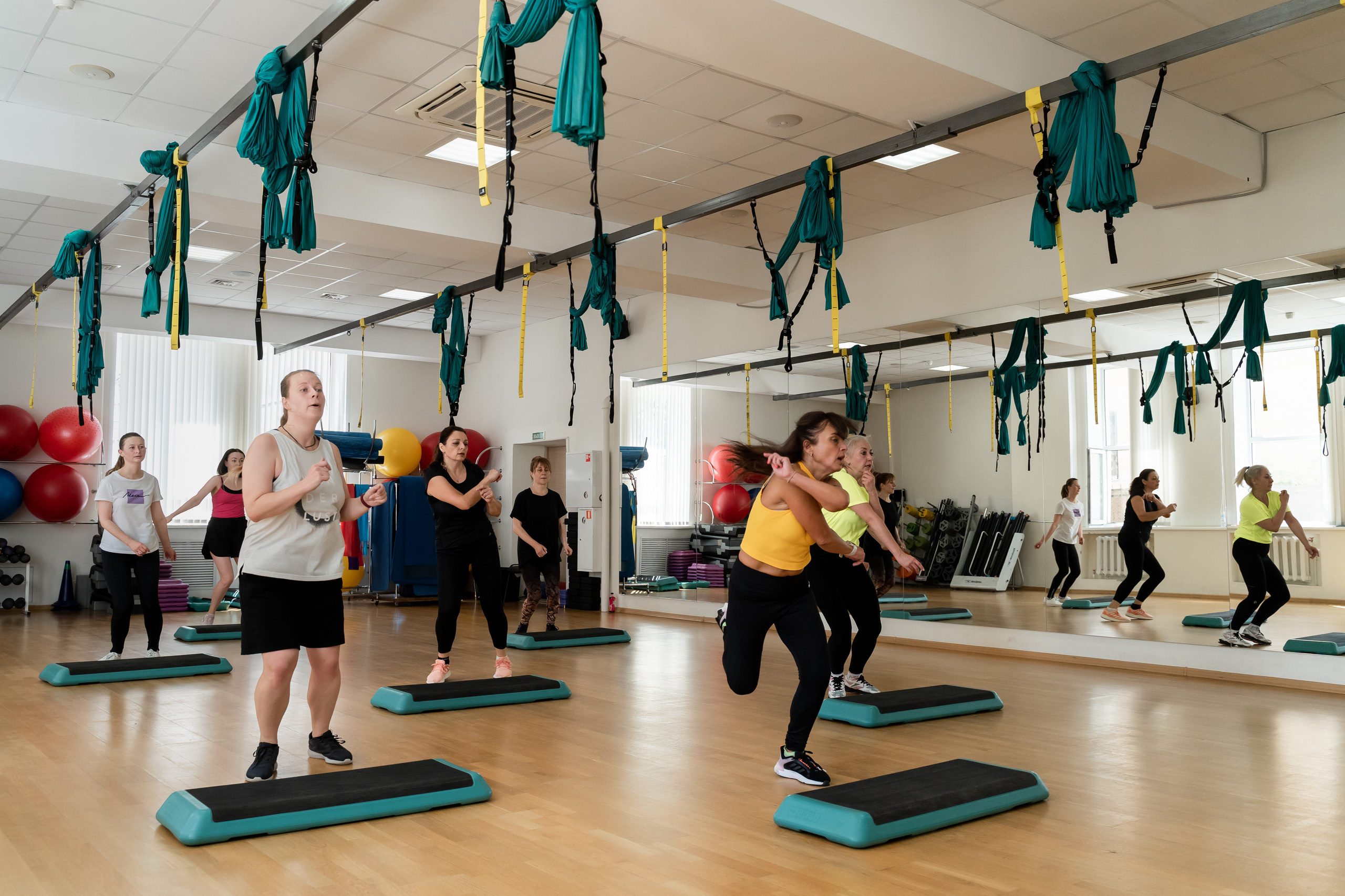 Тренировка «Степ». Фотограф Алина Филимонова Тверь