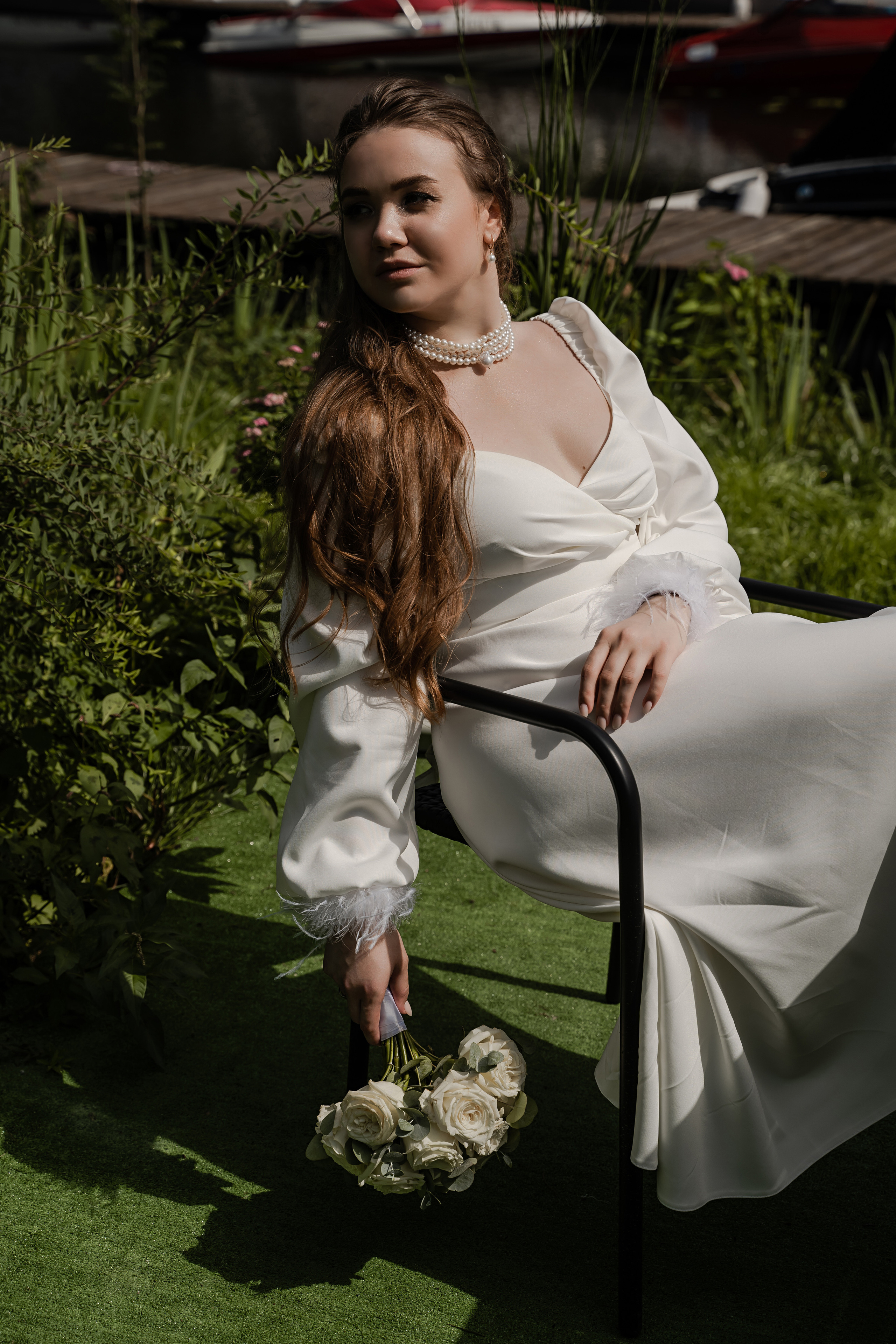 Элина и Юрий / Причал. Фотограф Алина Филимонова Тверь