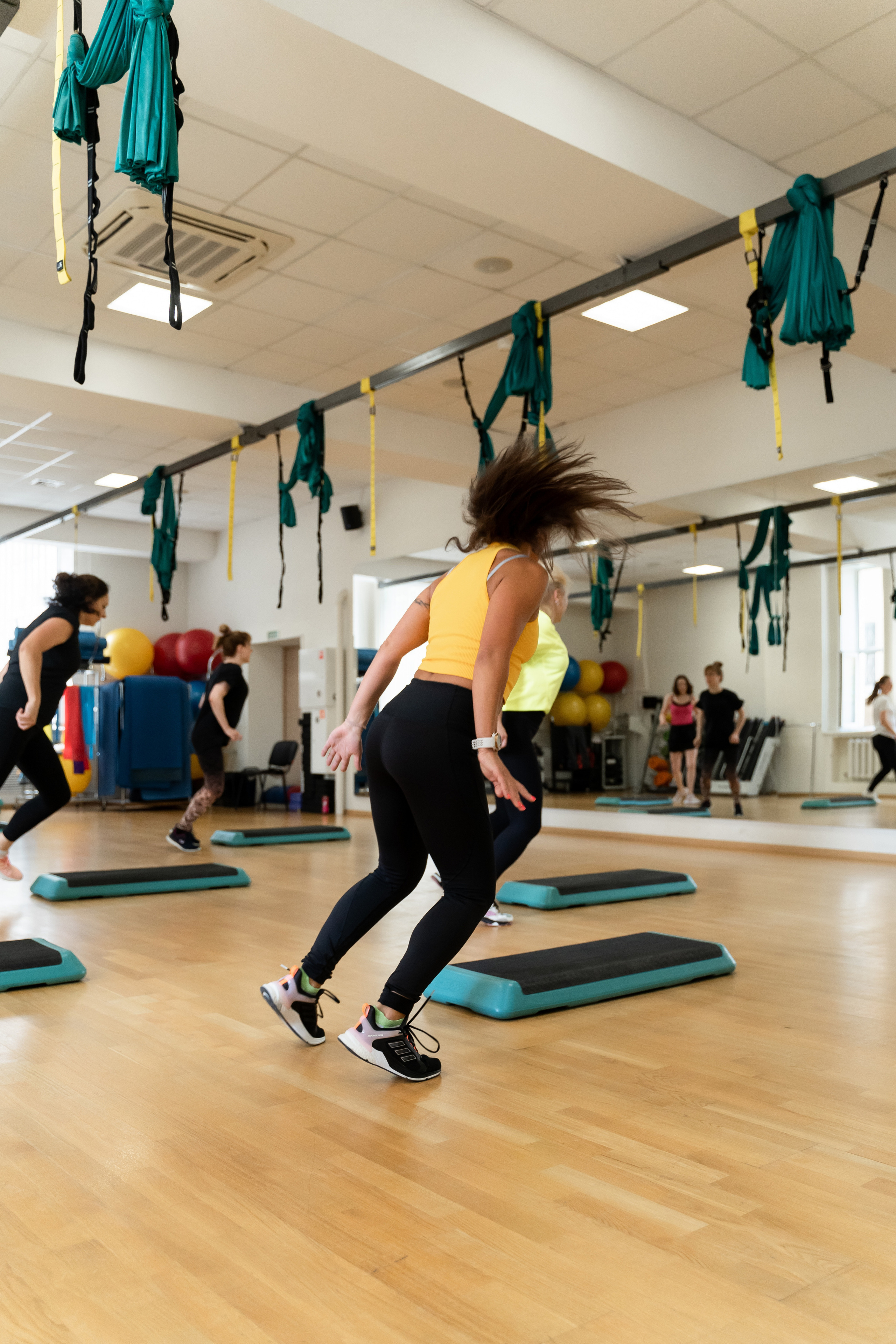 Тренировка «Степ». Фотограф Алина Филимонова Тверь