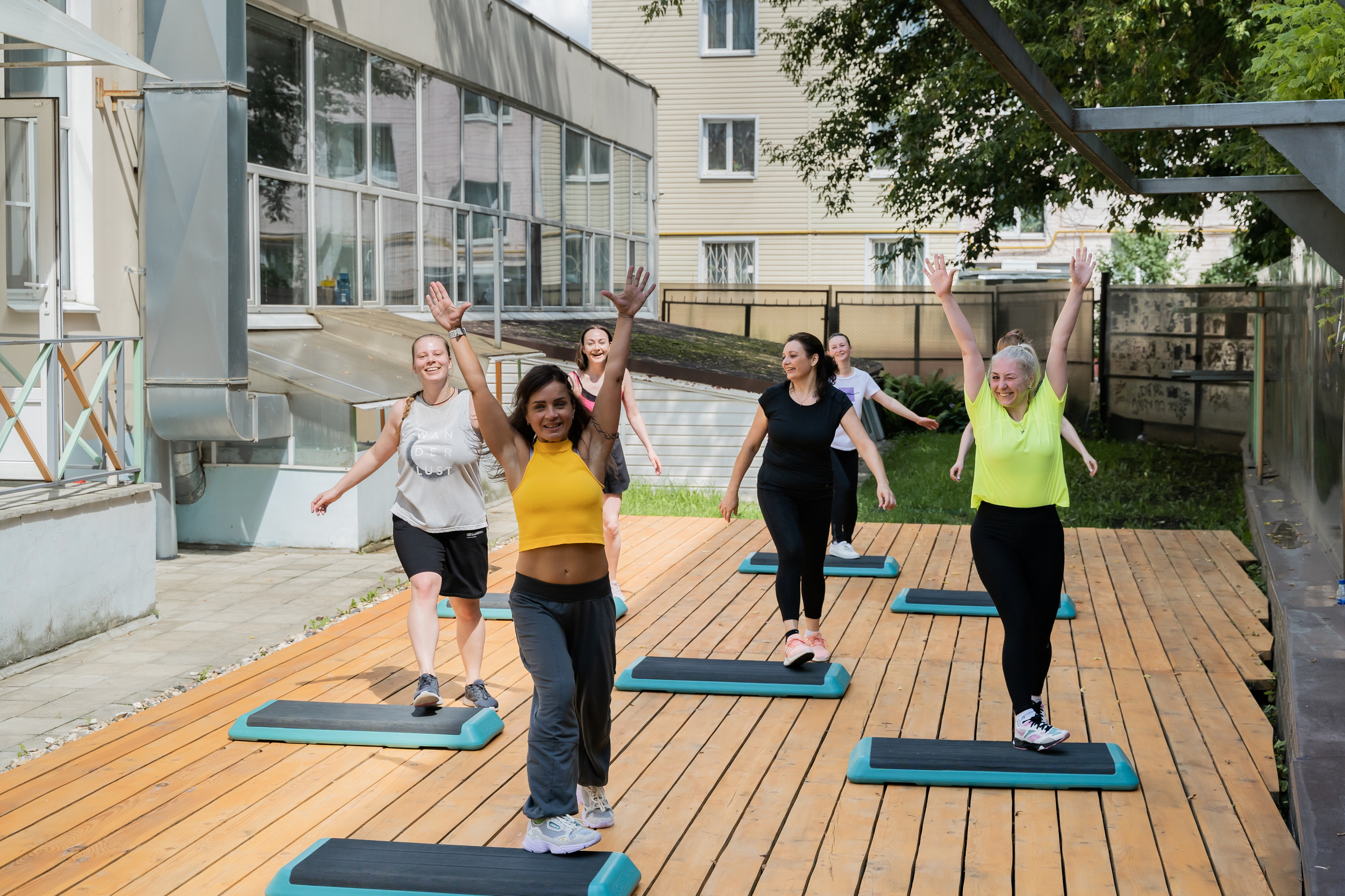 Тренировка «Степ». Фотограф Алина Филимонова Тверь