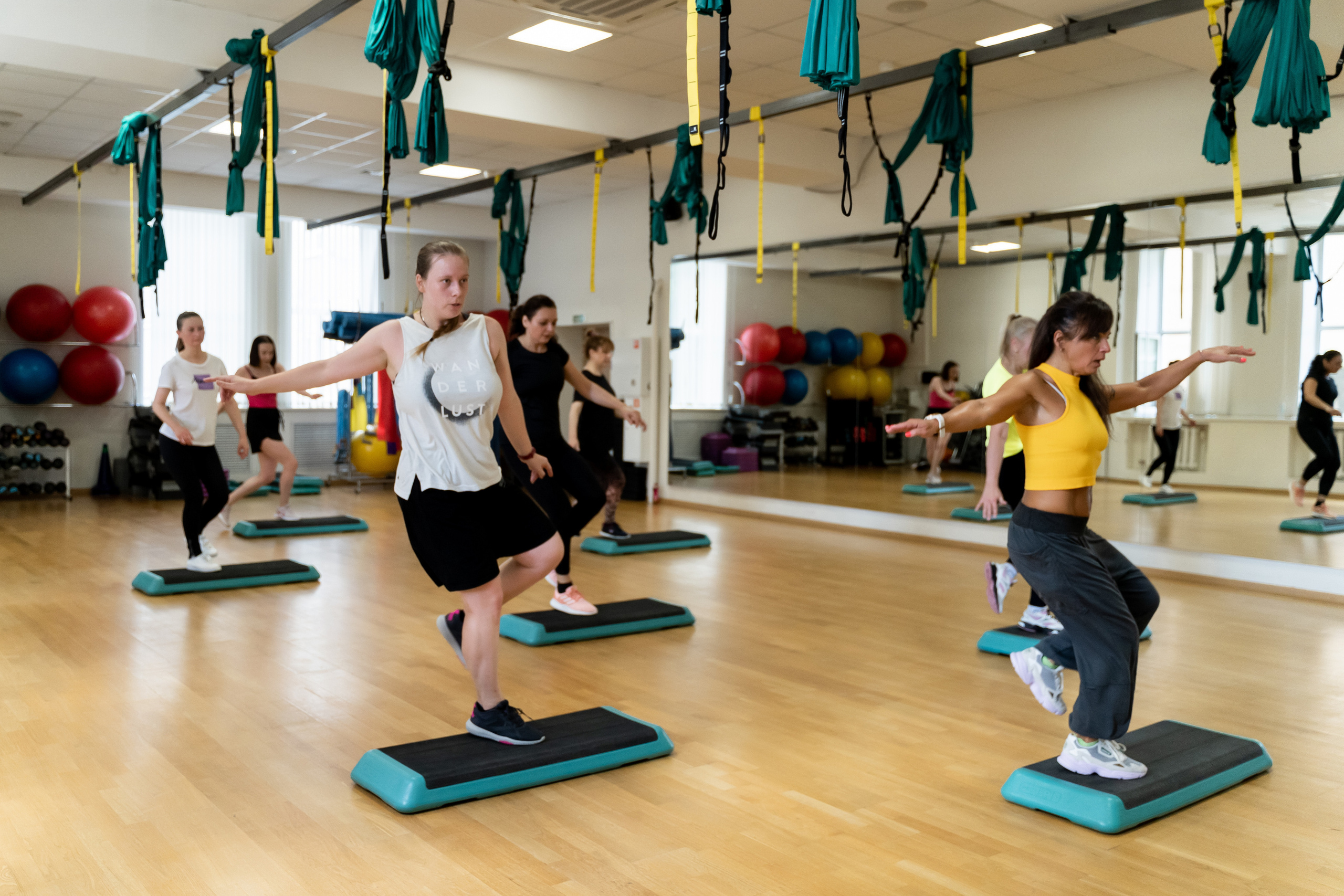 Тренировка «Степ». Фотограф Алина Филимонова Тверь