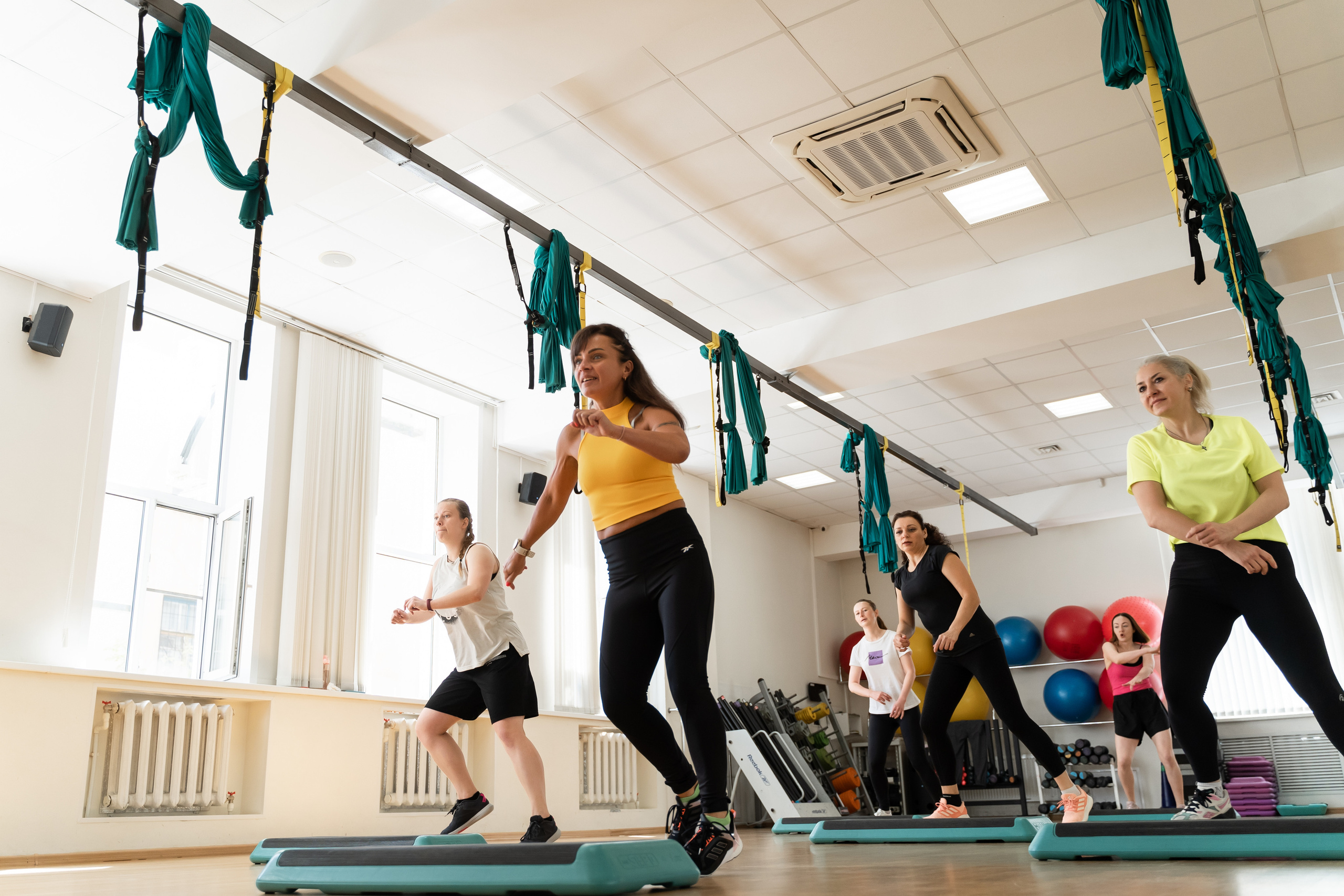 Тренировка «Степ». Фотограф Алина Филимонова Тверь