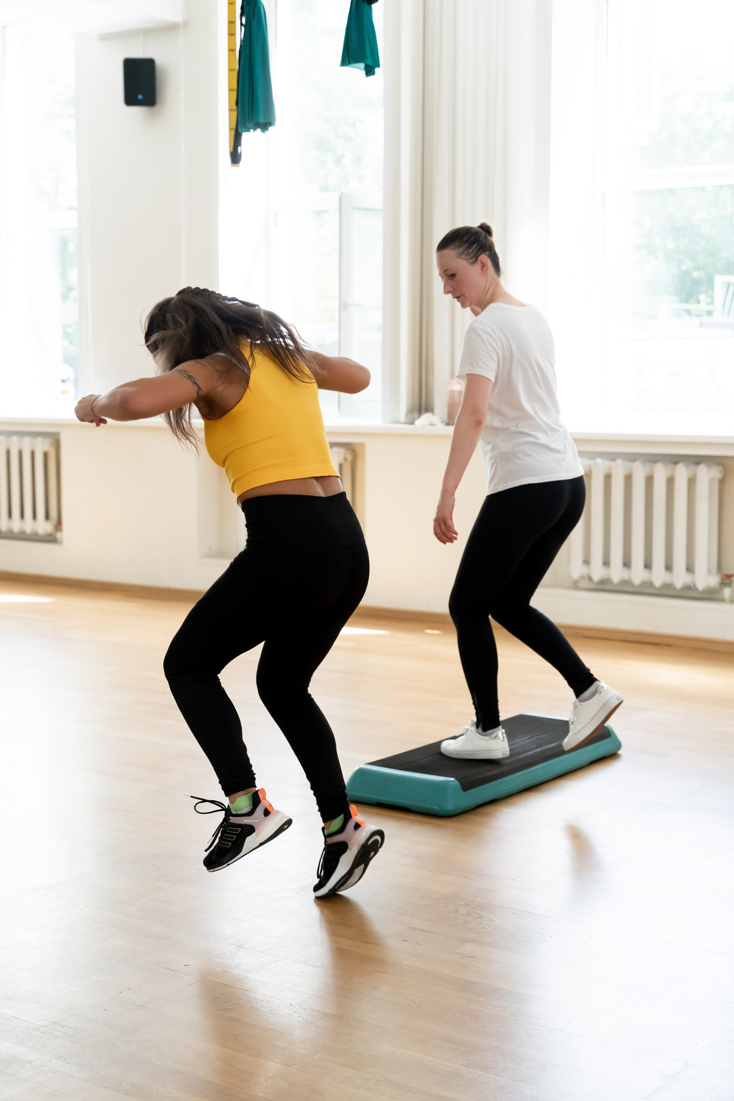 Тренировка «Степ». Фотограф Алина Филимонова Тверь