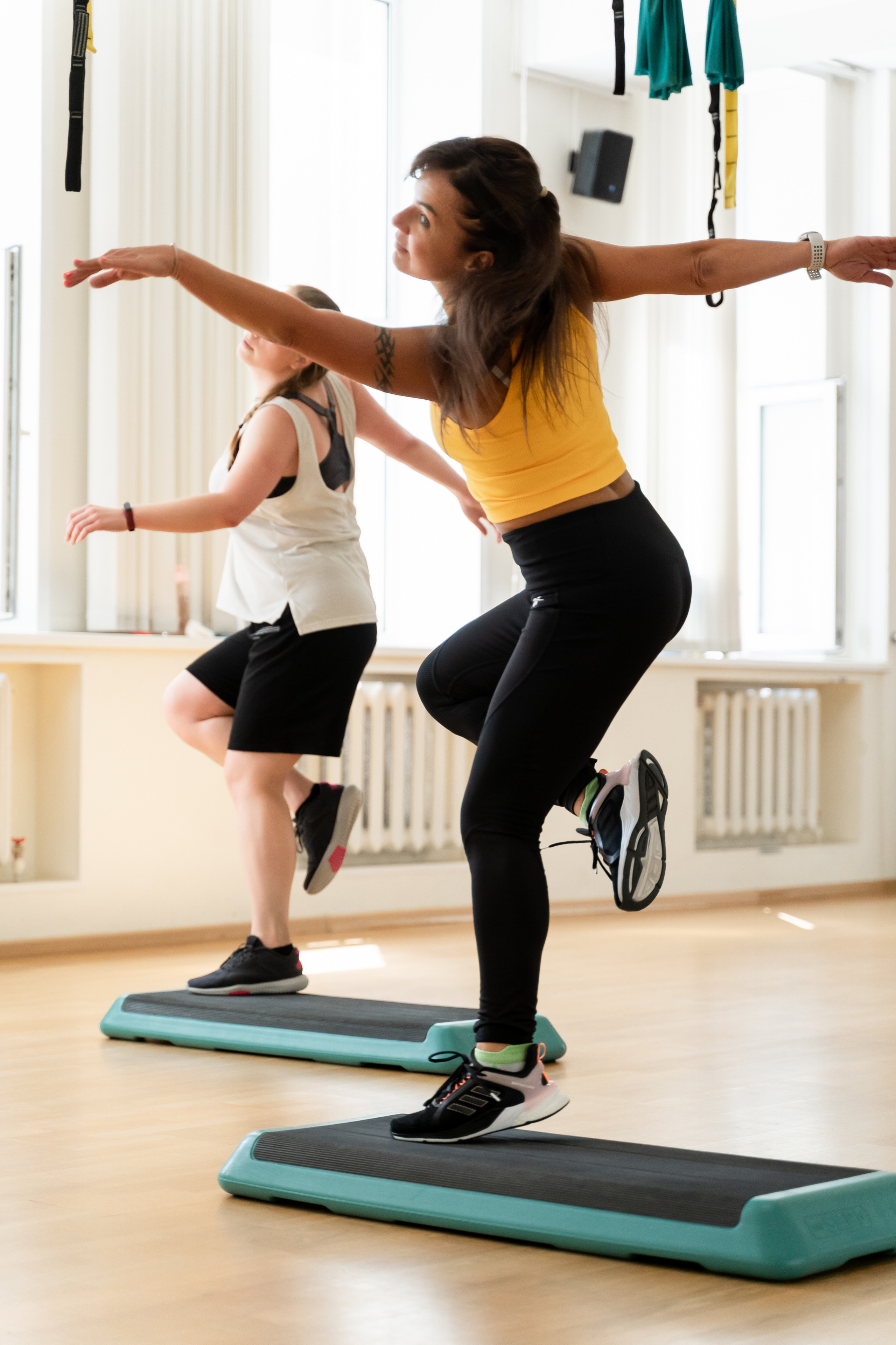 Тренировка «Степ». Фотограф Алина Филимонова Тверь