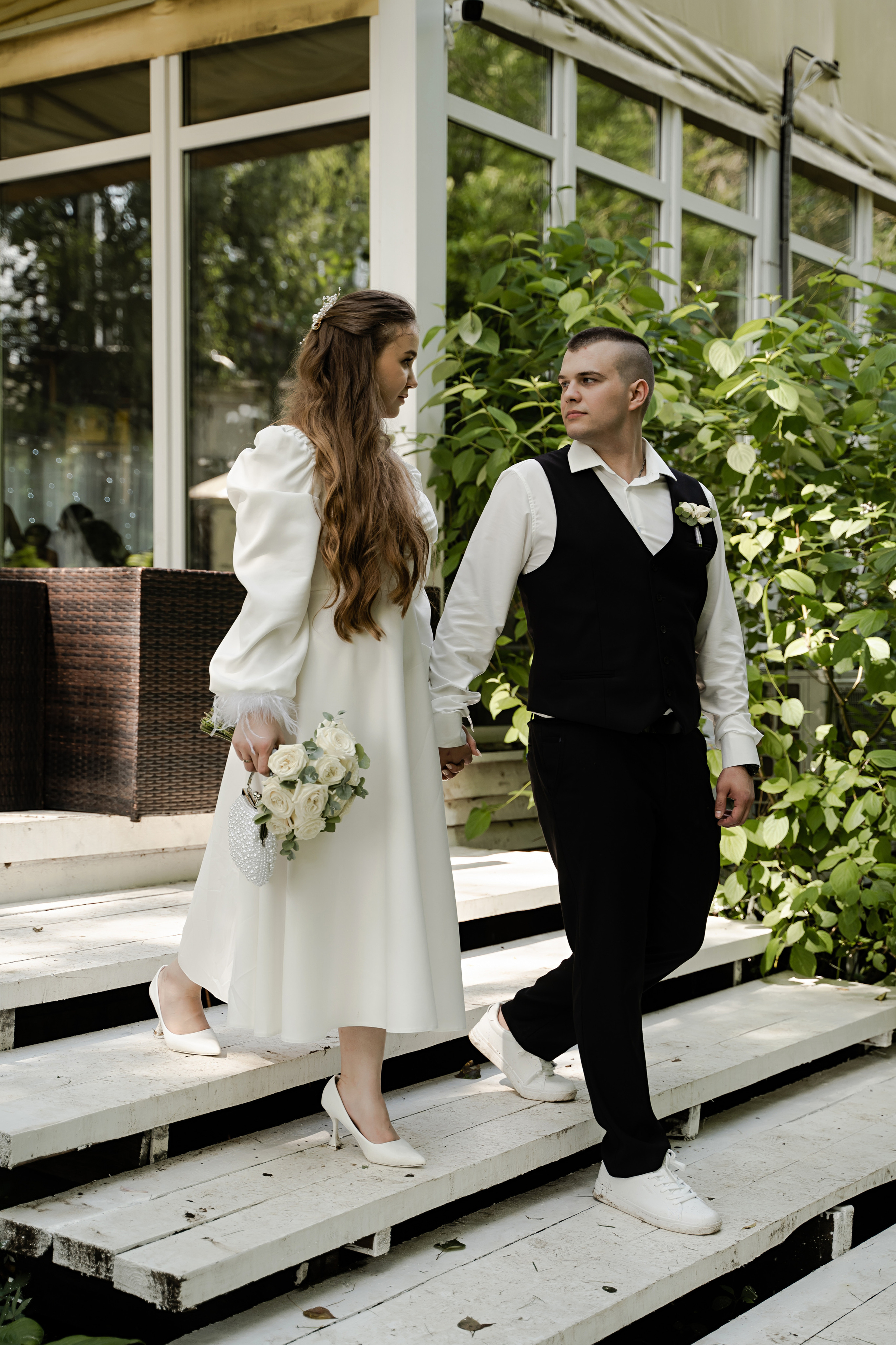 Элина и Юрий / Причал. Фотограф Алина Филимонова Тверь