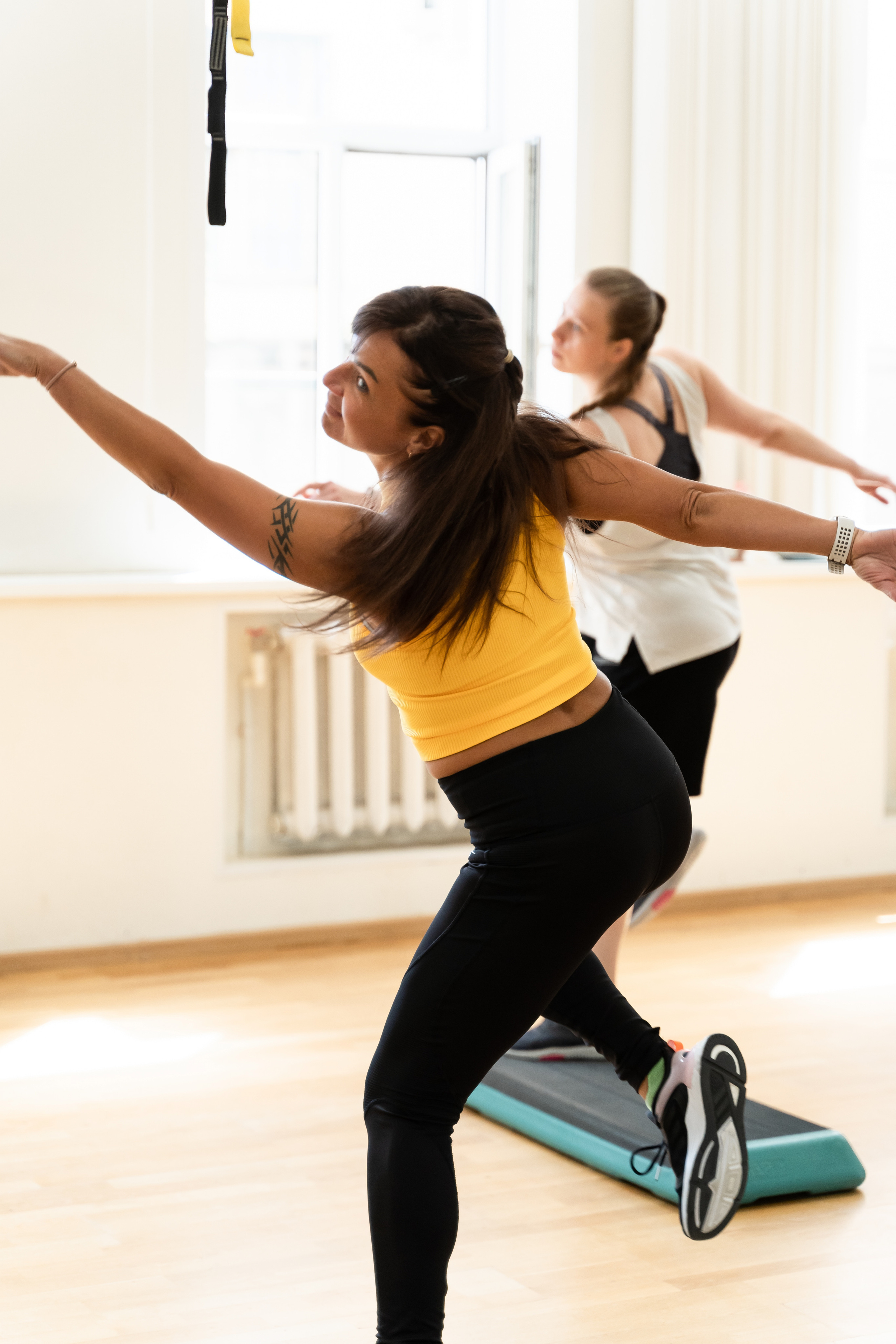 Тренировка «Степ». Фотограф Алина Филимонова Тверь