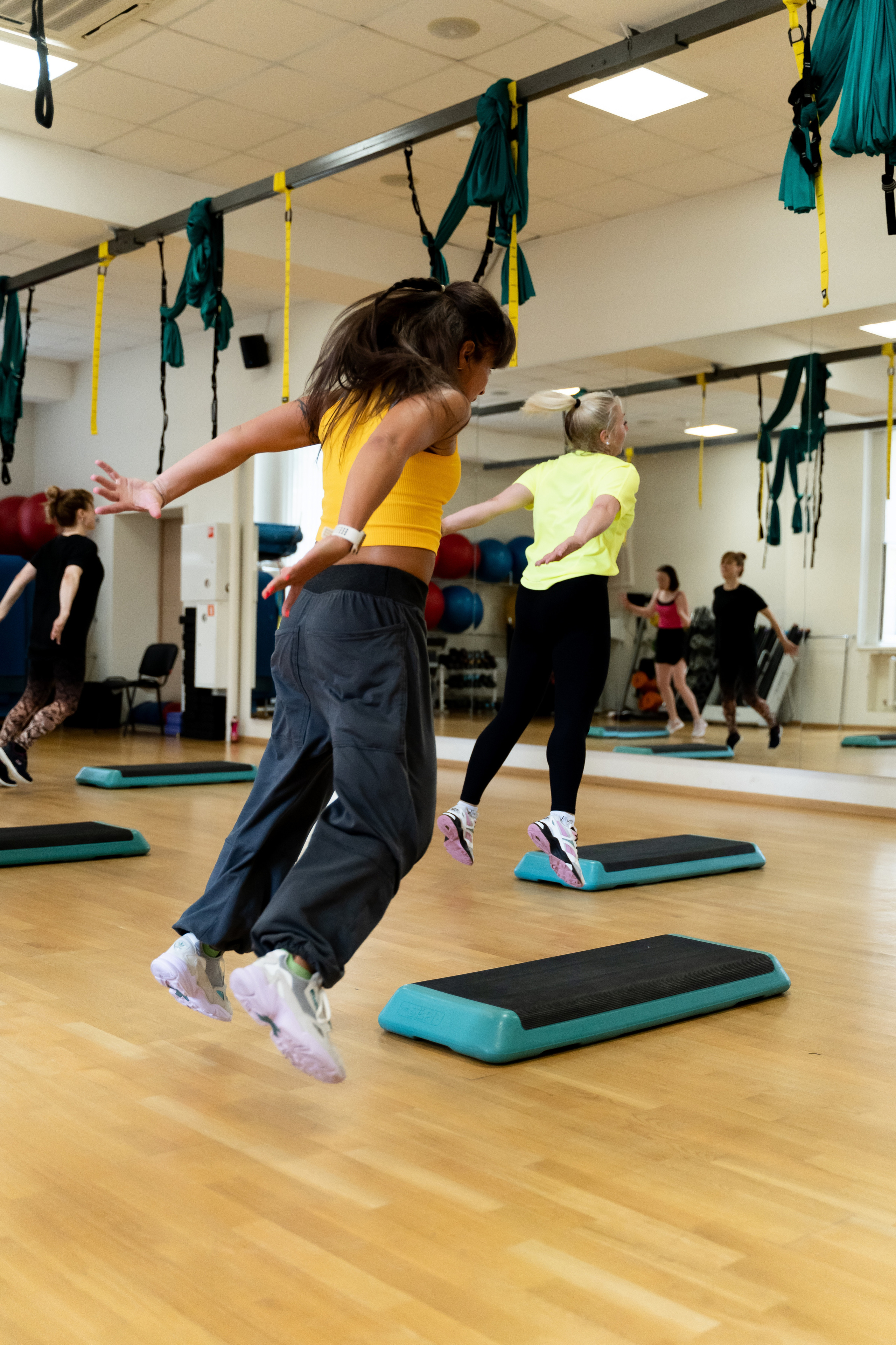 Тренировка «Степ». Фотограф Алина Филимонова Тверь