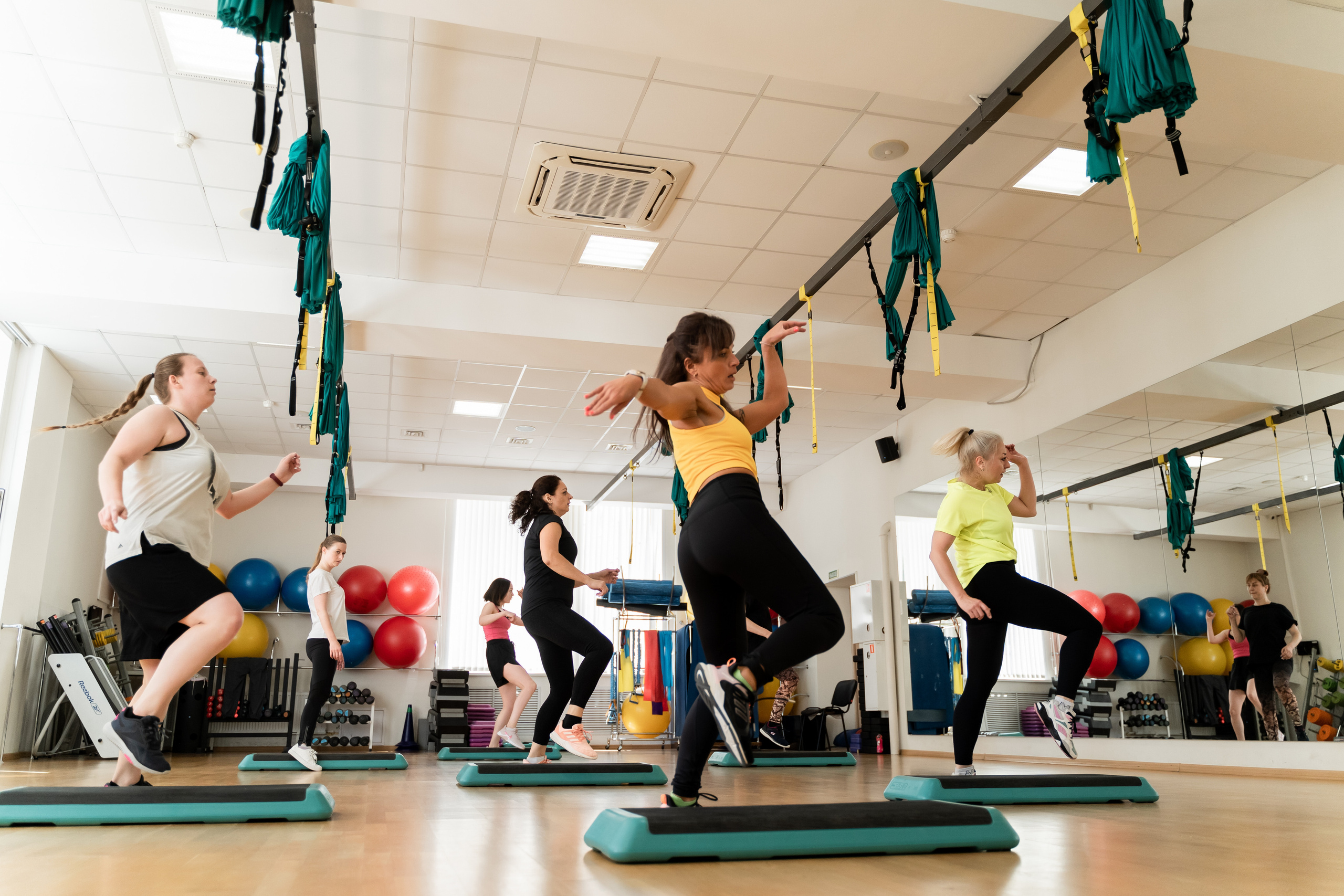 Тренировка «Степ». Фотограф Алина Филимонова Тверь