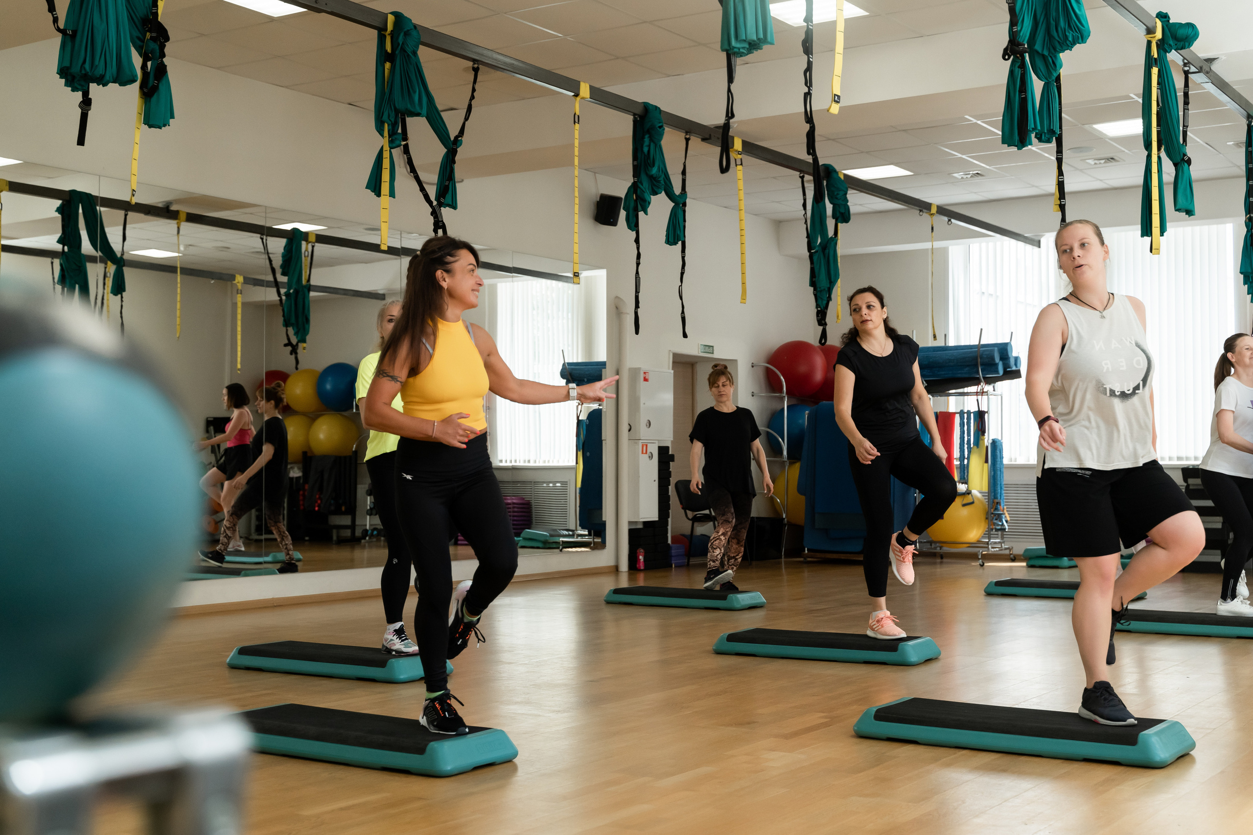 Тренировка «Степ». Фотограф Алина Филимонова Тверь