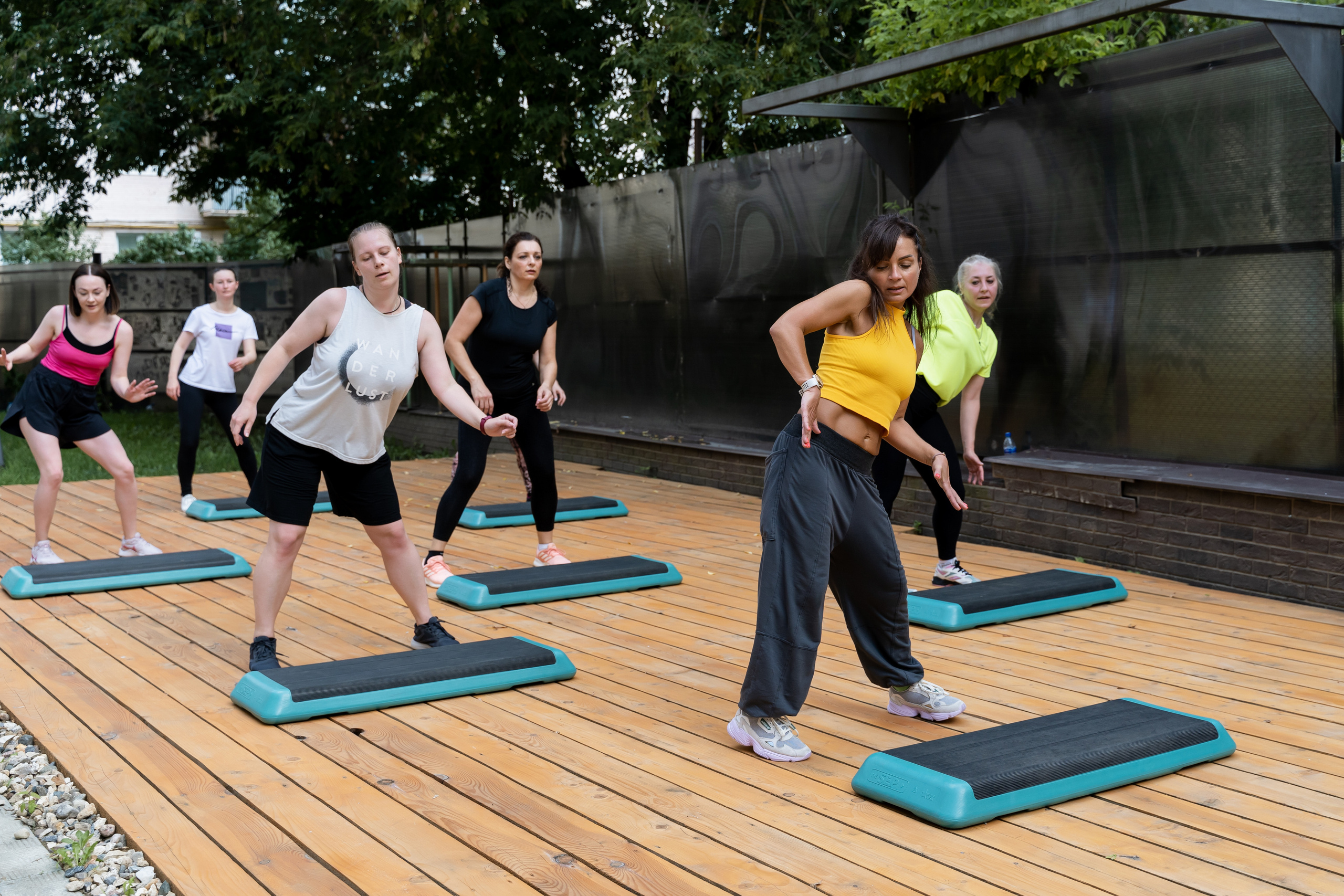 Тренировка «Степ». Фотограф Алина Филимонова Тверь